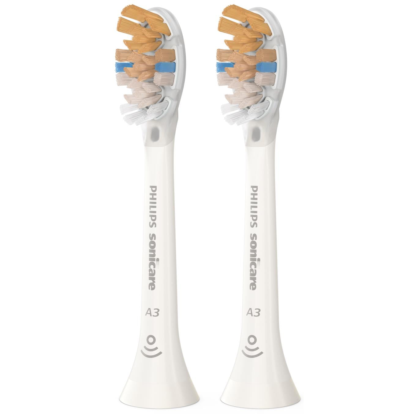 philips sonicare a3 premium all-in-one brush head 2 pack (white)