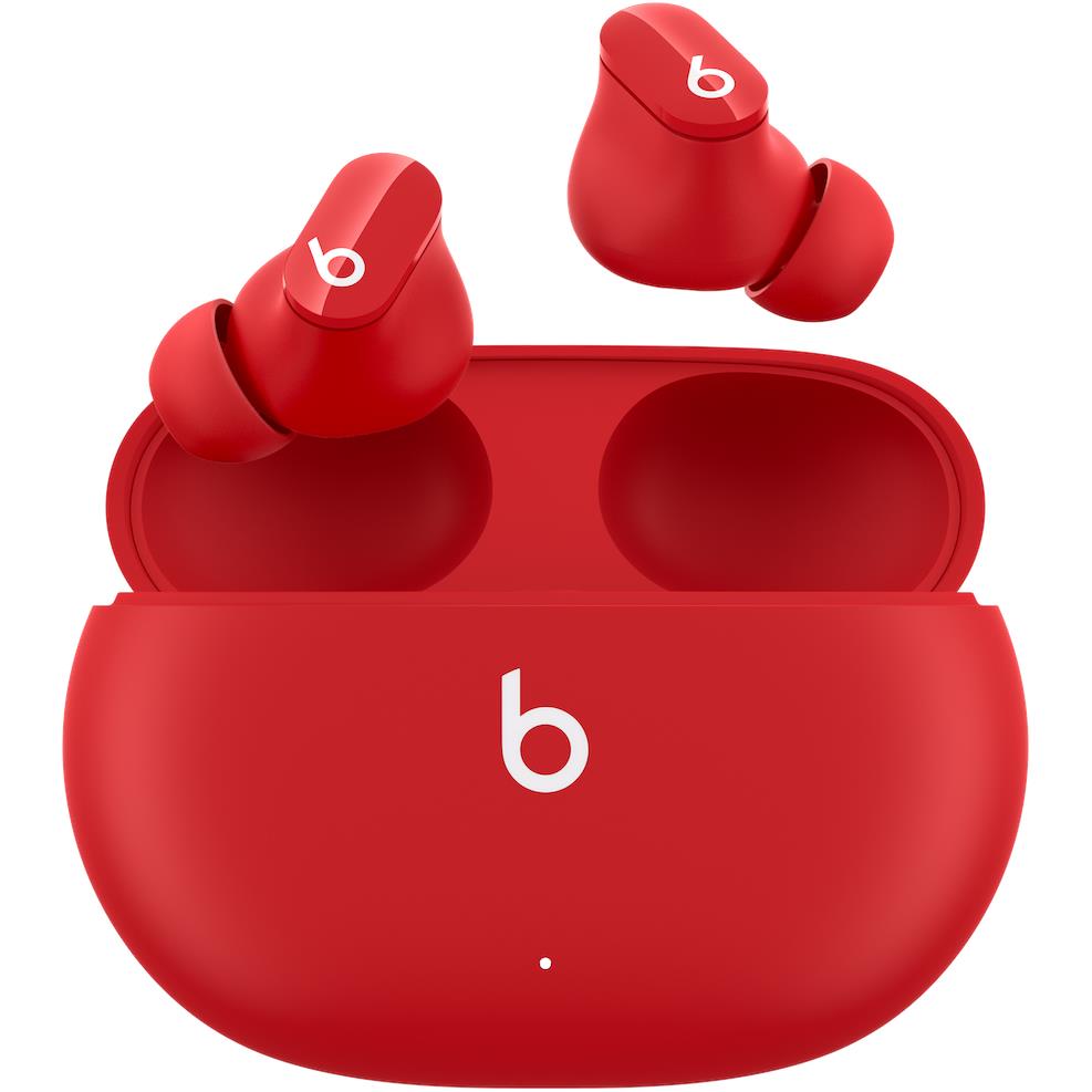 beats studio buds true wireless noise cancelling in-ear headphones (beats red)