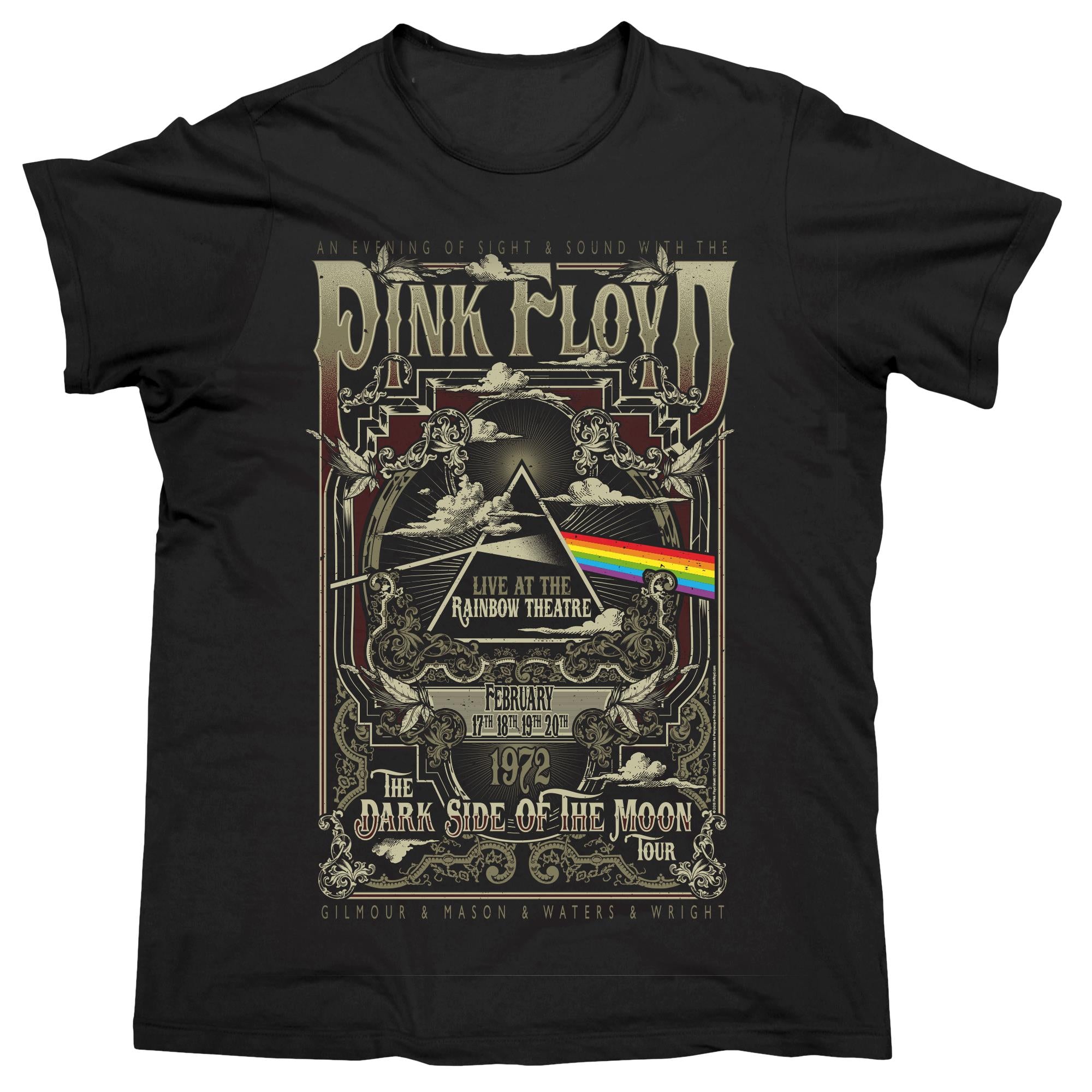 pink floyd - live at the rainbow theatre t-shirt