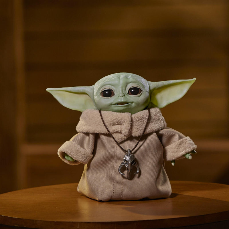 yoda animatronic doll