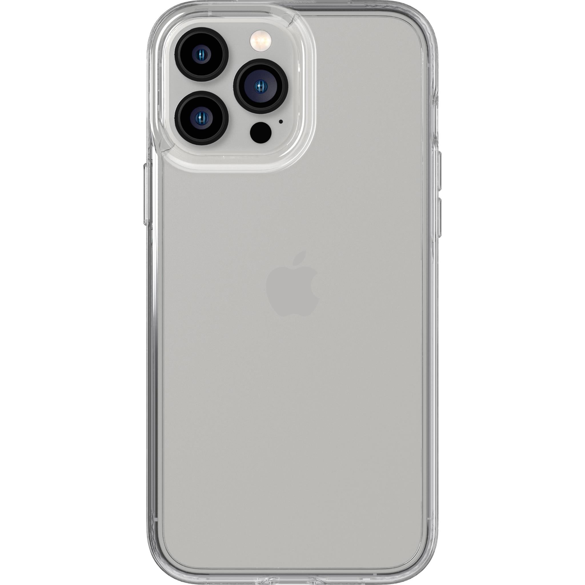 tech21 evoclear case for iphone 13 pro max (clear)