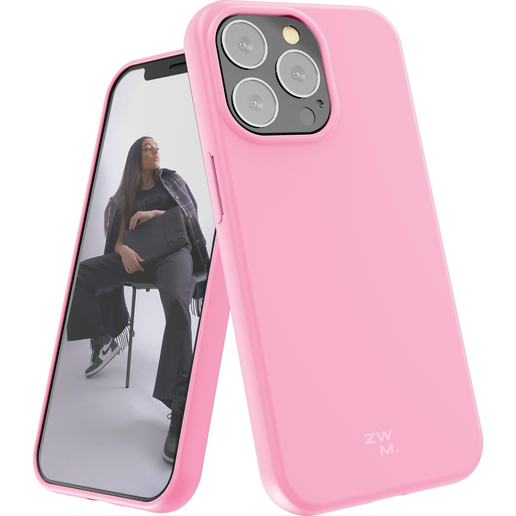 zwm case for iphone 13 pro max (dirty pink)