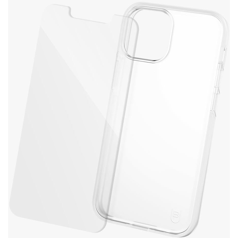 bodyguardz solitude case & pure 2 screen protector bundle for iphone 13 mini