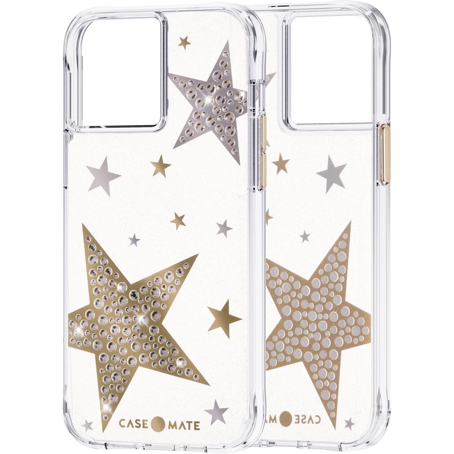 case-mate sheer superstar case for iphone 13 (clear)