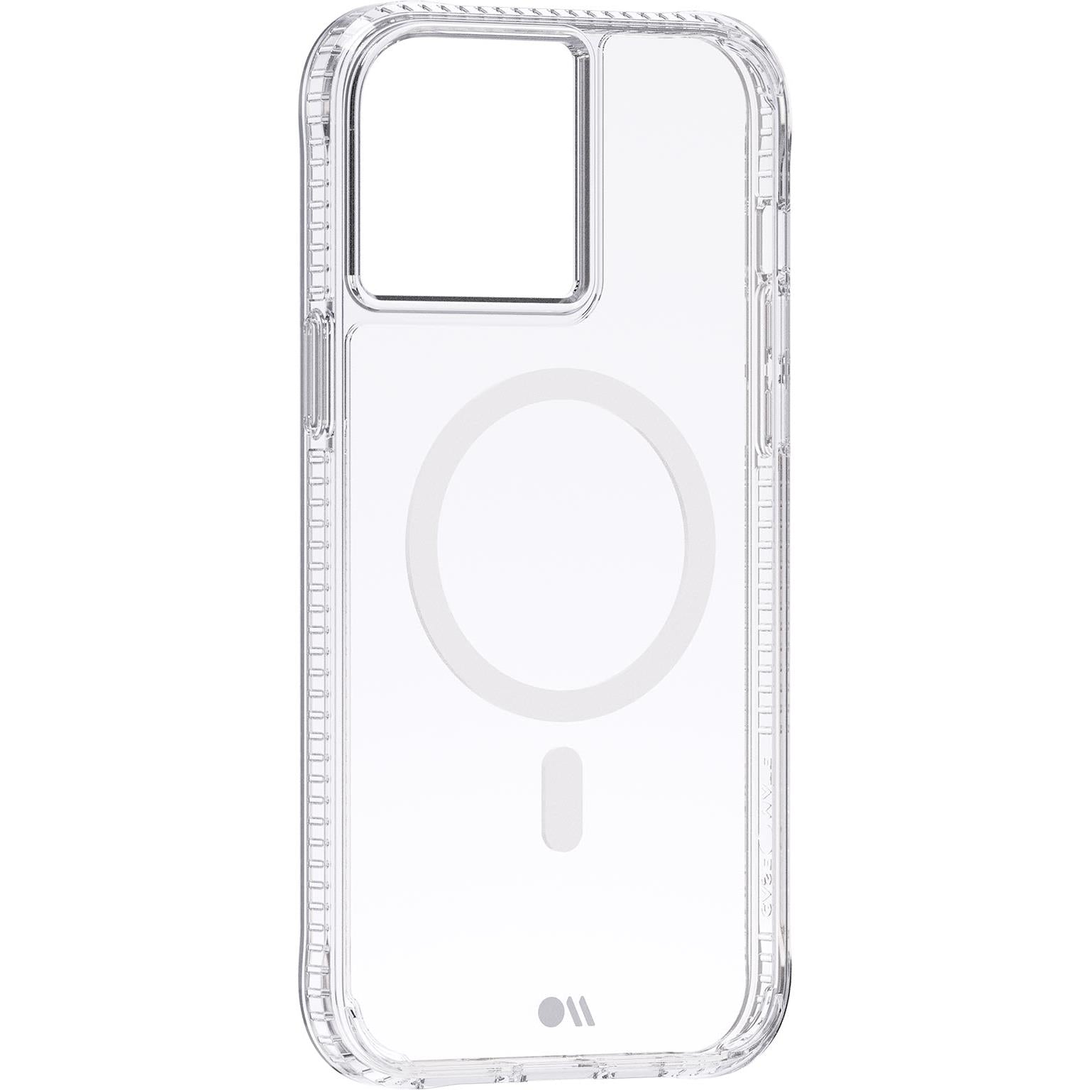 case-mate tough plus magsafe case for iphone 13 pro max (clear)