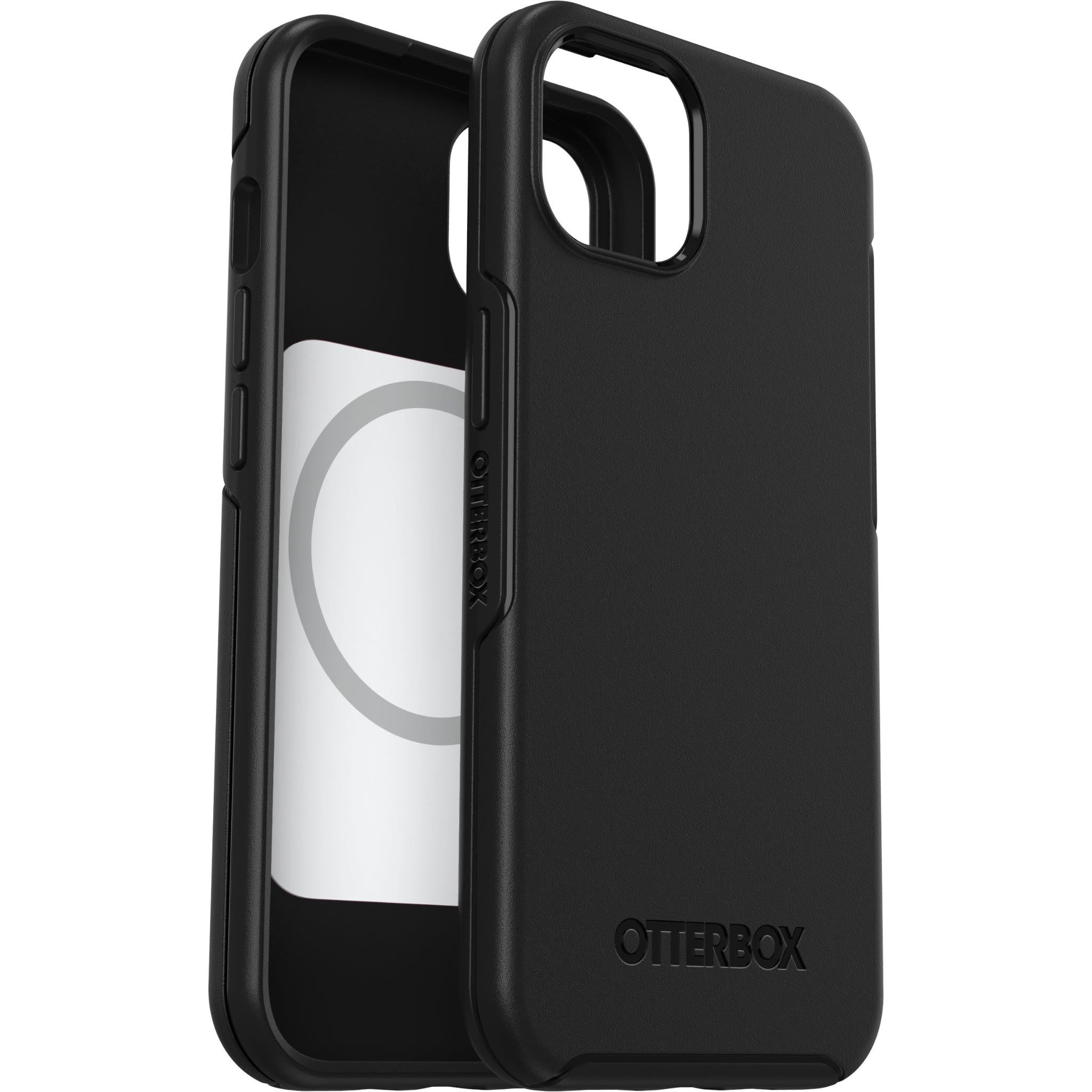 otterbox symmetry plus case for iphone 13 (black)