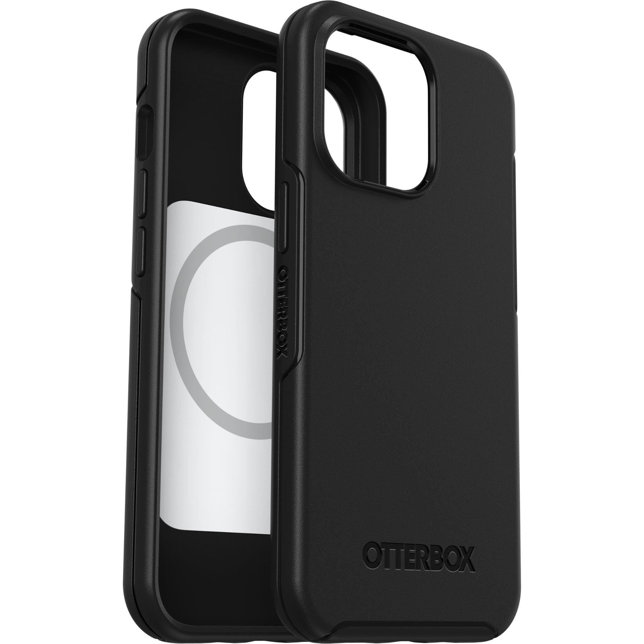 otterbox symmetry plus case for iphone 13 pro (black)