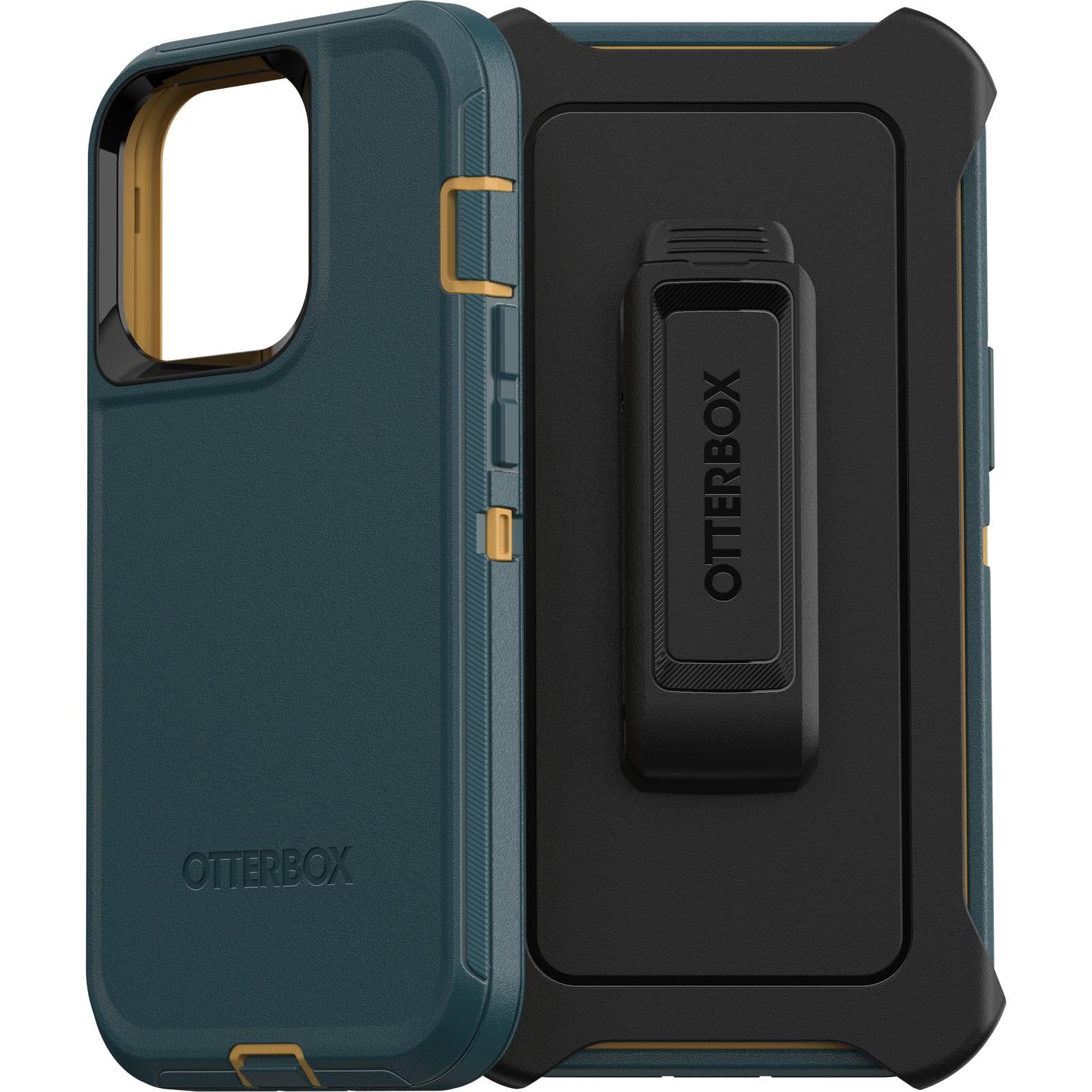 otterbox defender case for iphone 13 pro (hunter green)