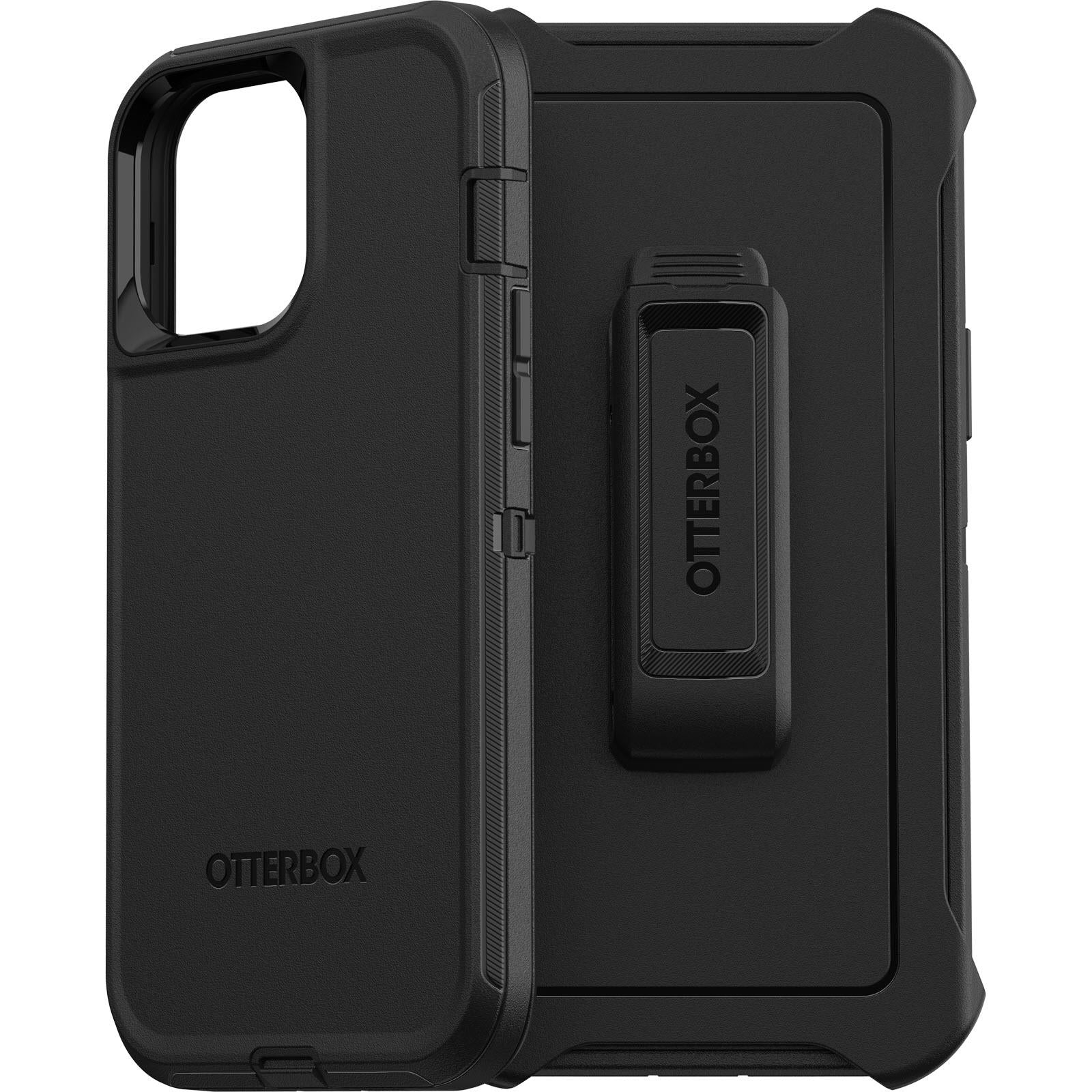 otterbox defender case for iphone 13 pro max (black)