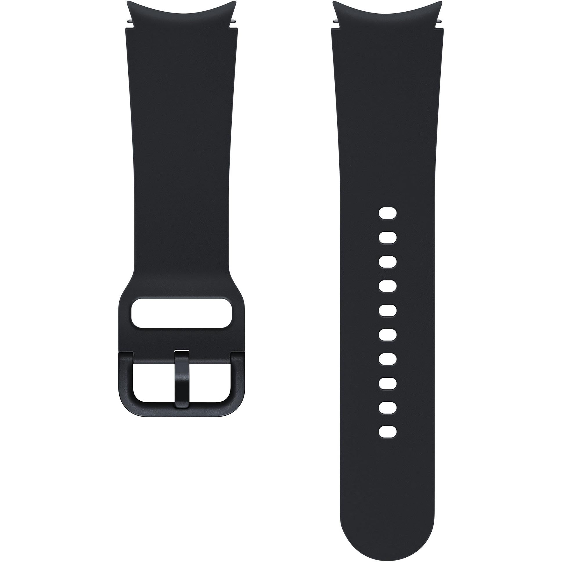 samsung sport band for galaxy watch4 20mm [m/l] (black)