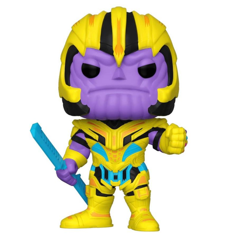 black light funko pop thanos