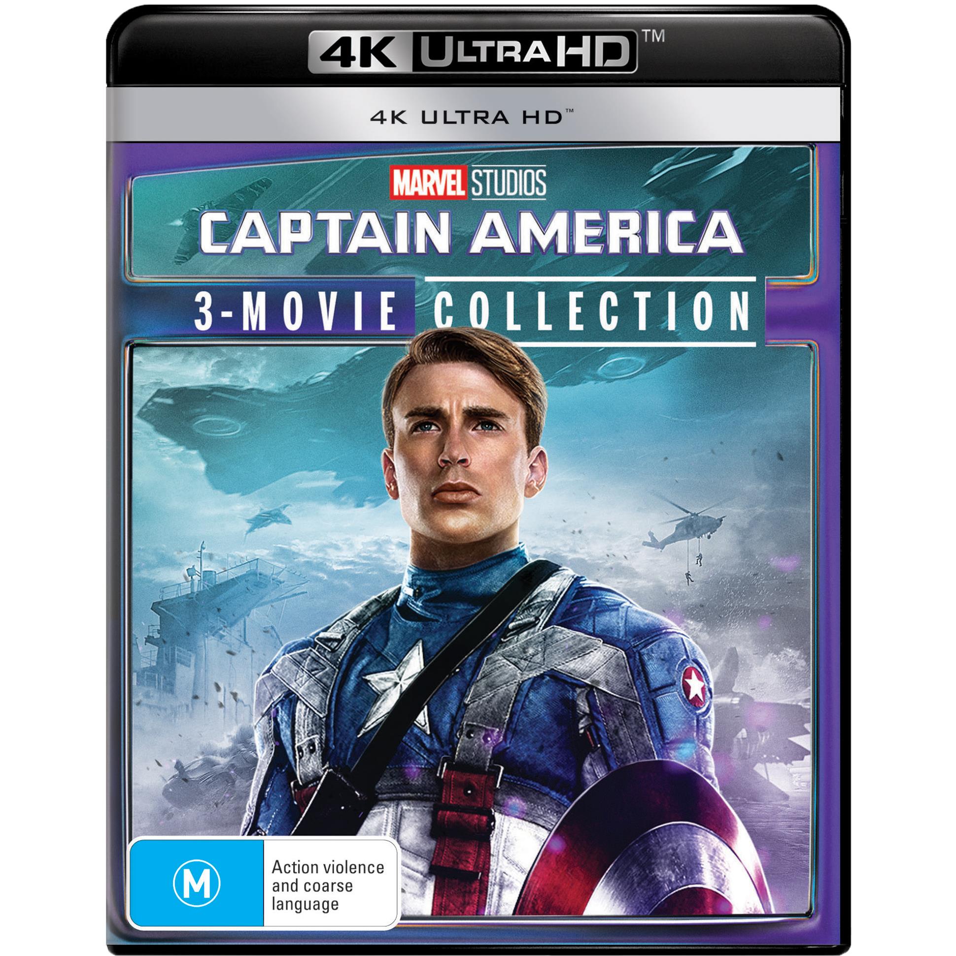 captain america - 3 film collection