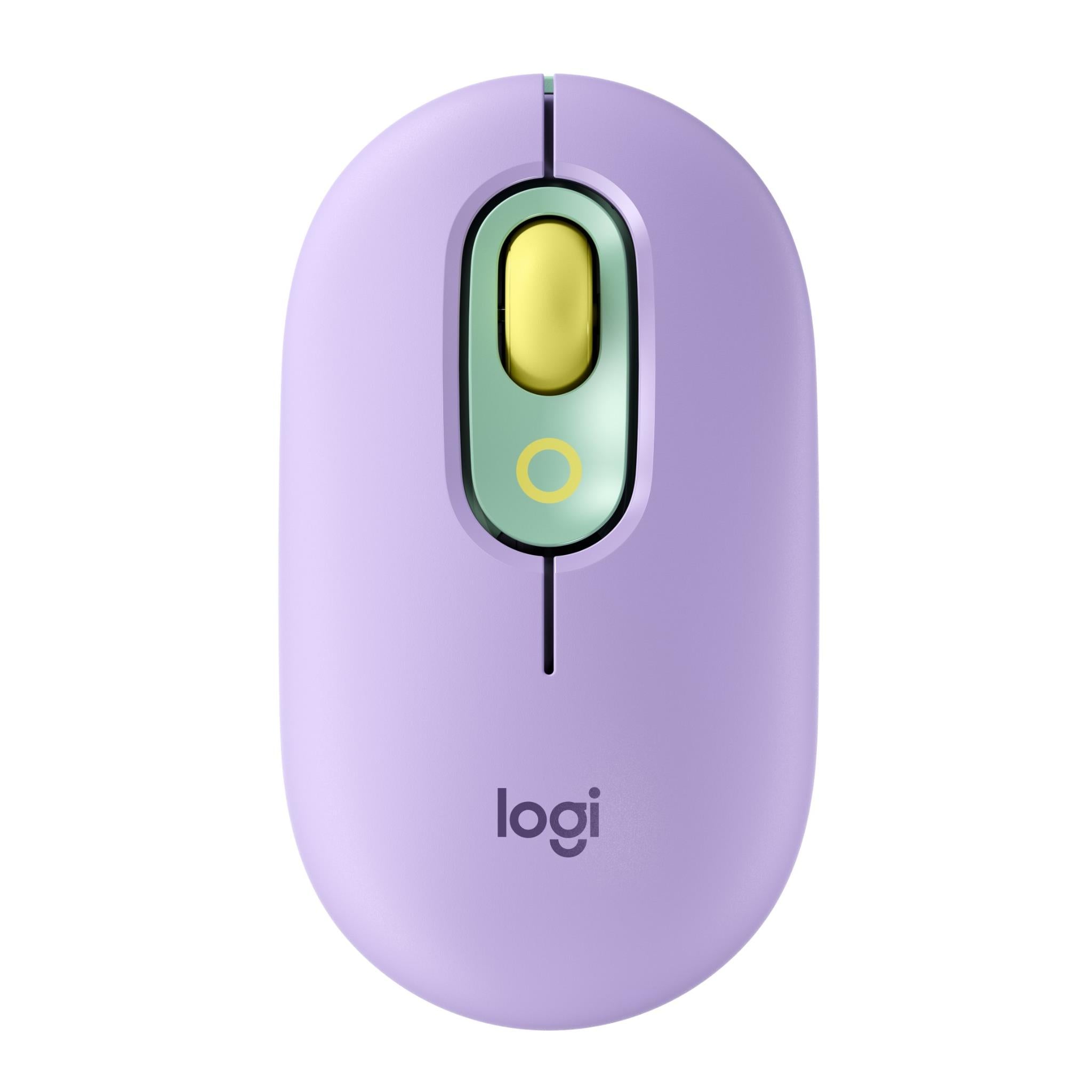 logitech pop mouse with emoji (daydream mint)