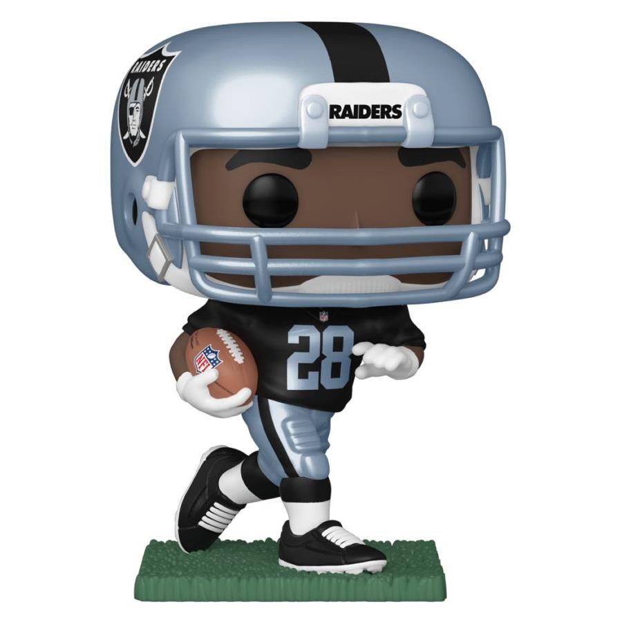 nfl: raiders - josh jacobs (home) pop! vinyl