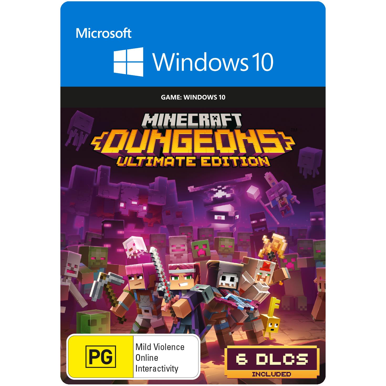 minecraft dungeons ultimate edition for windows 10