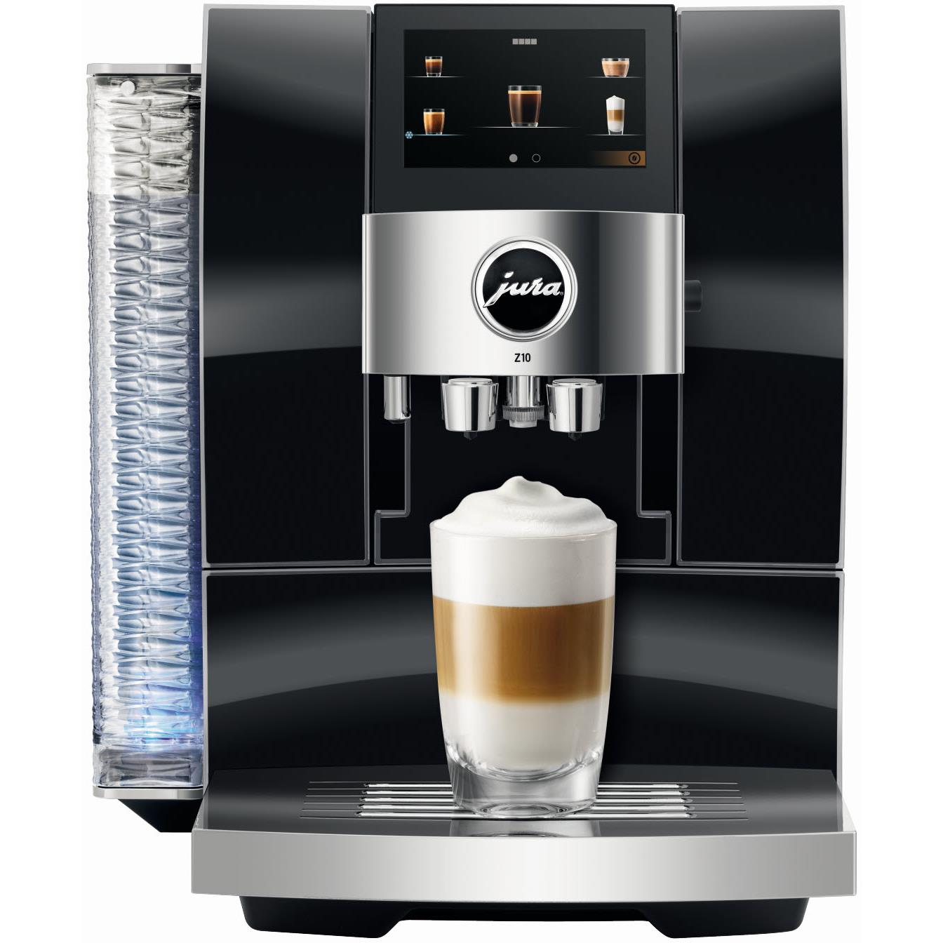 jura z10 automatic coffee machine (diamond black)