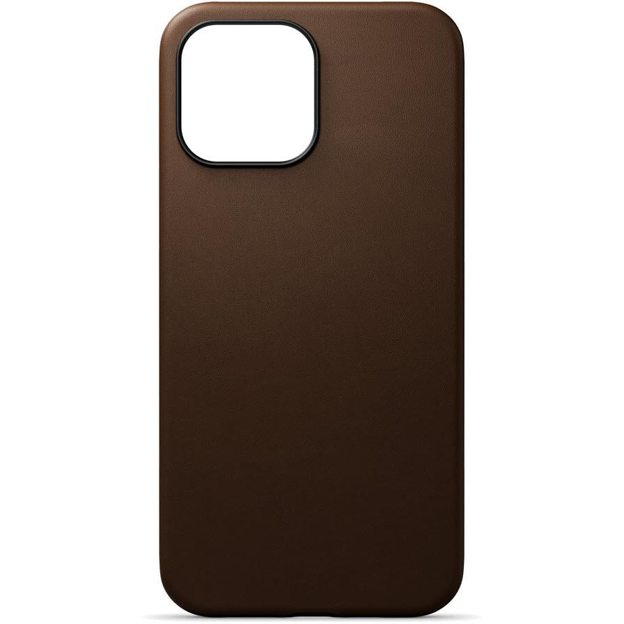 journey iphone 13 pro max leather case (dark brown)