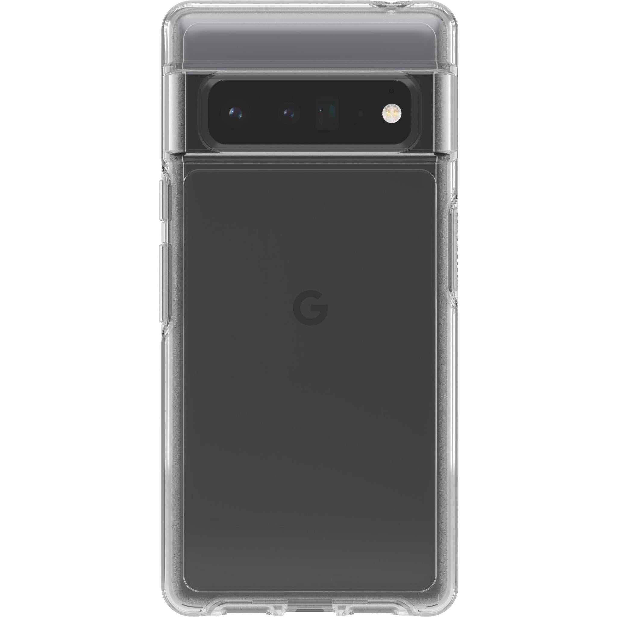 otterbox symmetry case for google pixel 6 pro (clear)