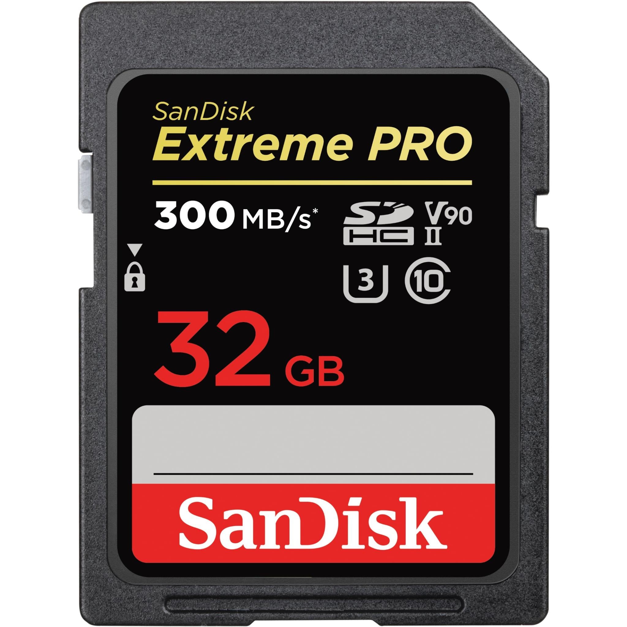 sandisk extreme pro 32gb sdhc memory card [2021]