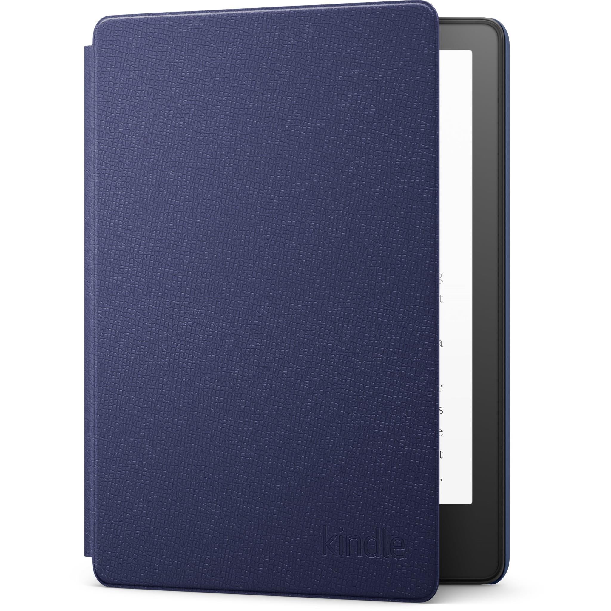 kindle paperwhite leather cover for 11th gen (deep sea blue)