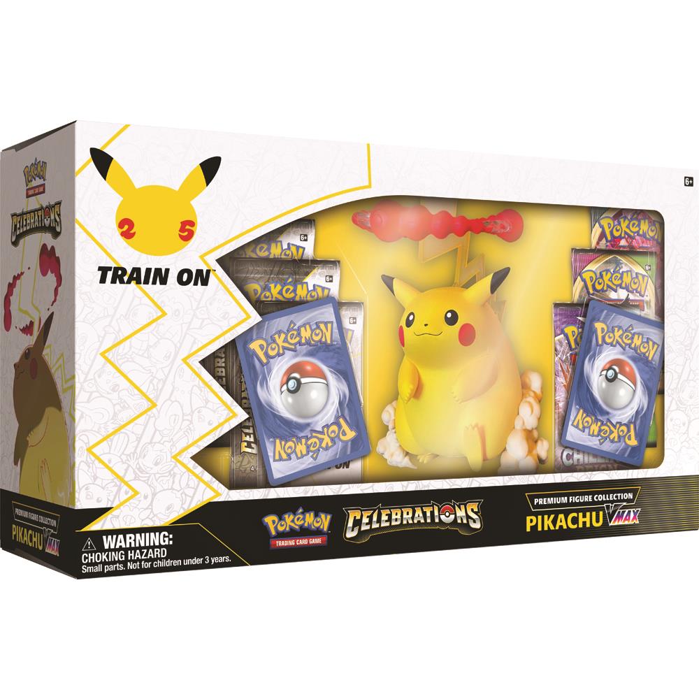pokemon tcg: premium figure collection - celebrations pikachu vmax