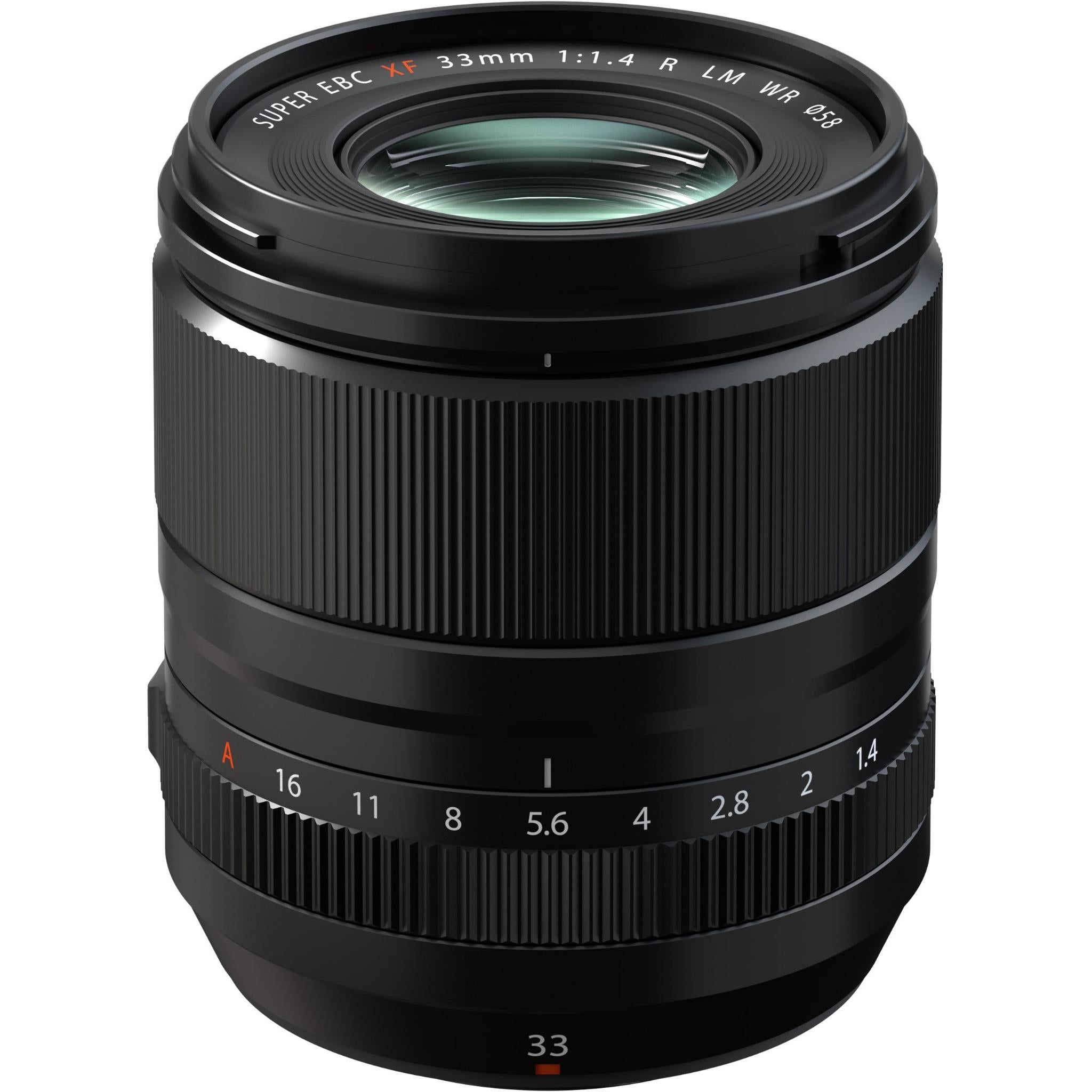 fujifilm xf 33mm f1.4 r lm weather resistant lens