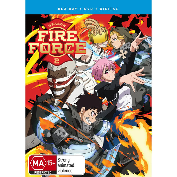 Fire Force: Season 2 Part 2 (Blu-ray + DVD + Digital Copy) 