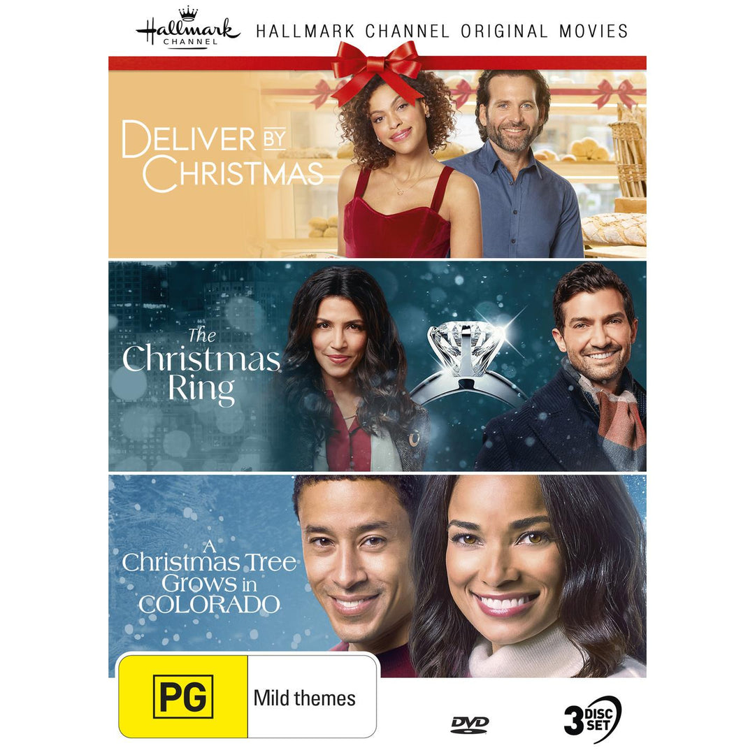 Hallmark Christmas Collection 13 Deliver By Christmas The Christmas Ring A Christmas Tree Grow Jb Hi Fi