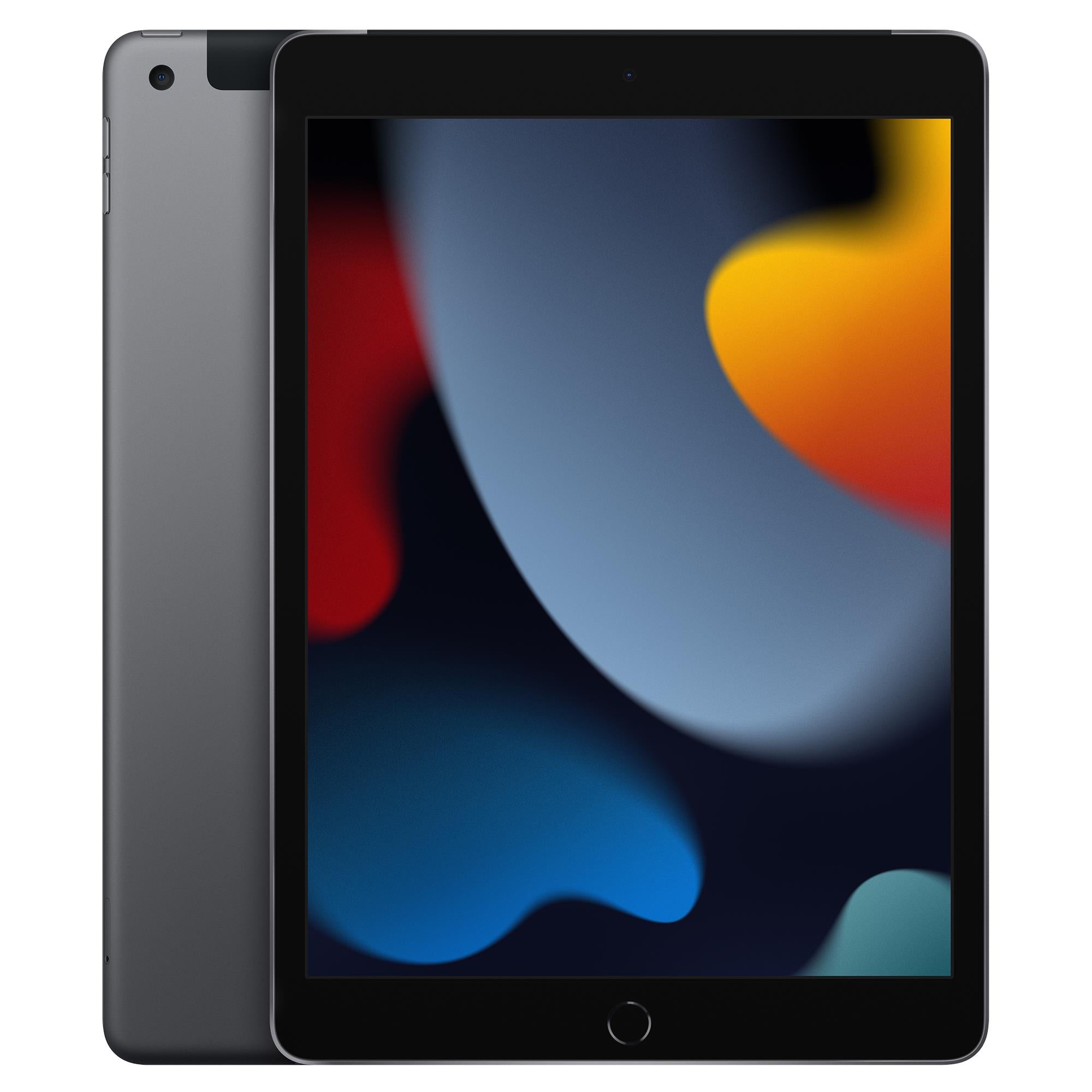 apple ipad 10.2-inch 256gb wi-fi + cellular (space grey) [9th gen]