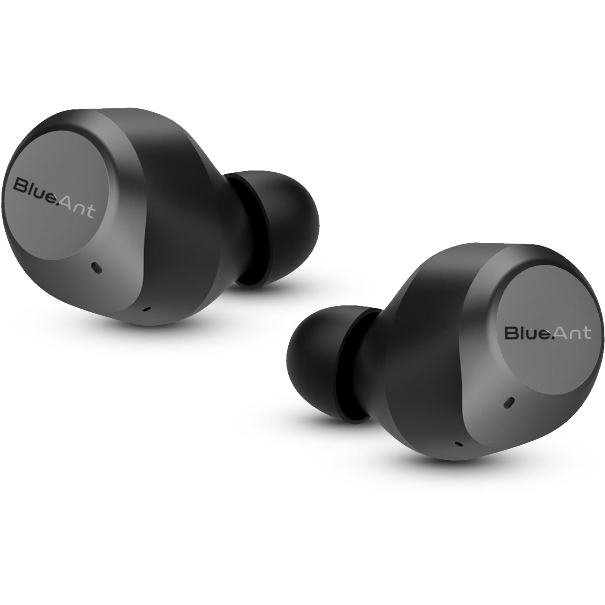 blueant pump air pro anc true wireless headphones (black)