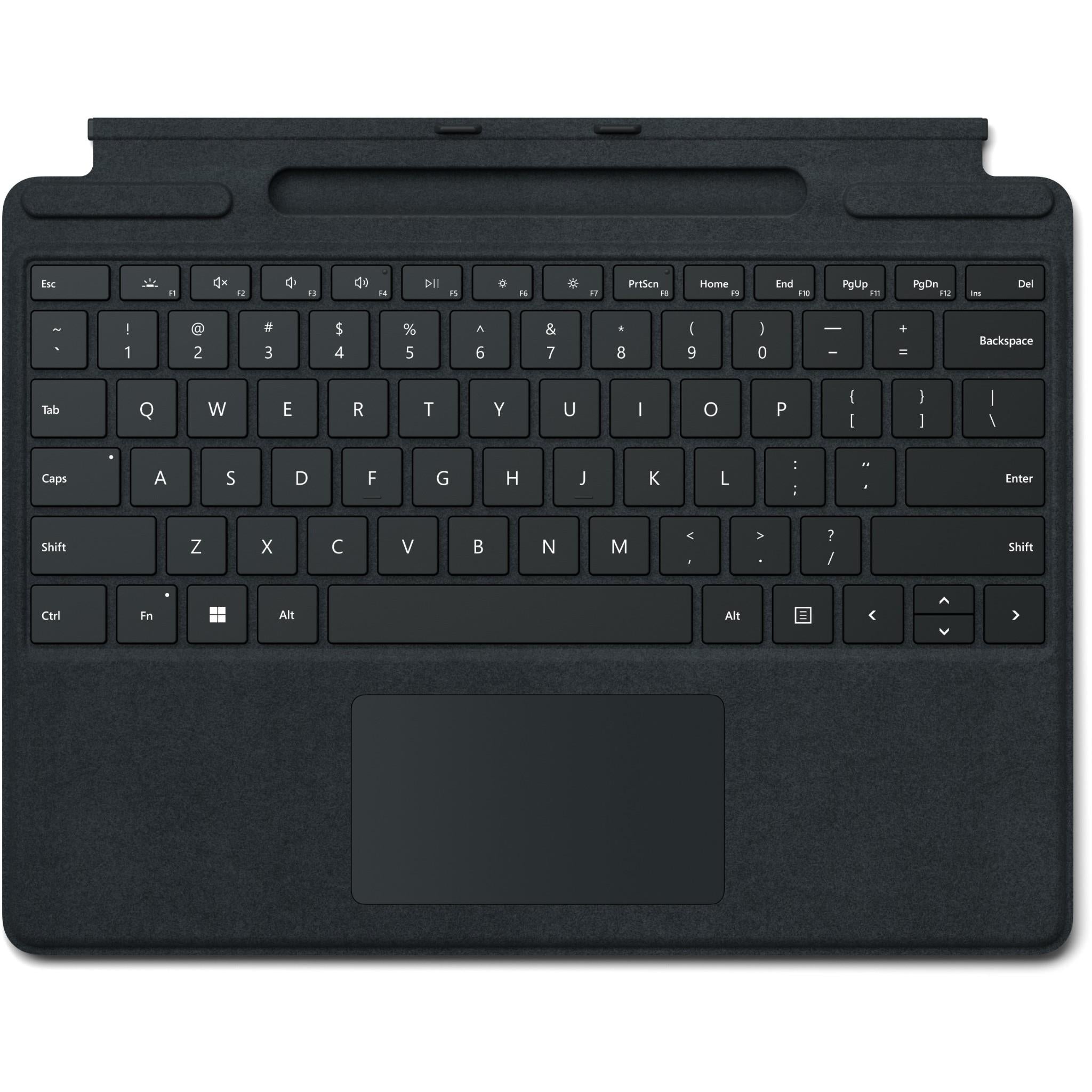 microsoft surface pro signature keyboard (black)