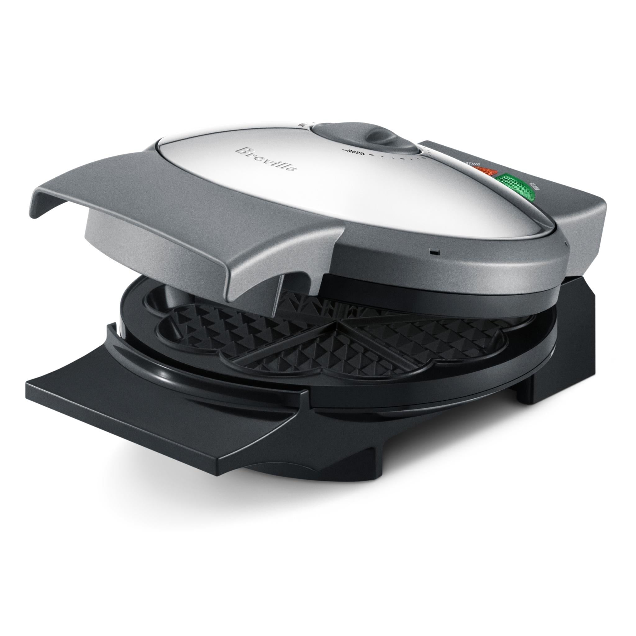 breville the crisp control waffle maker