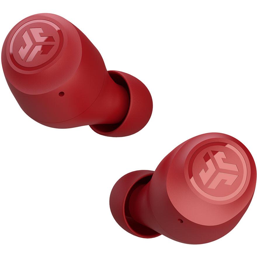 jlab go air pop true wireless in-ear headphones (rose)