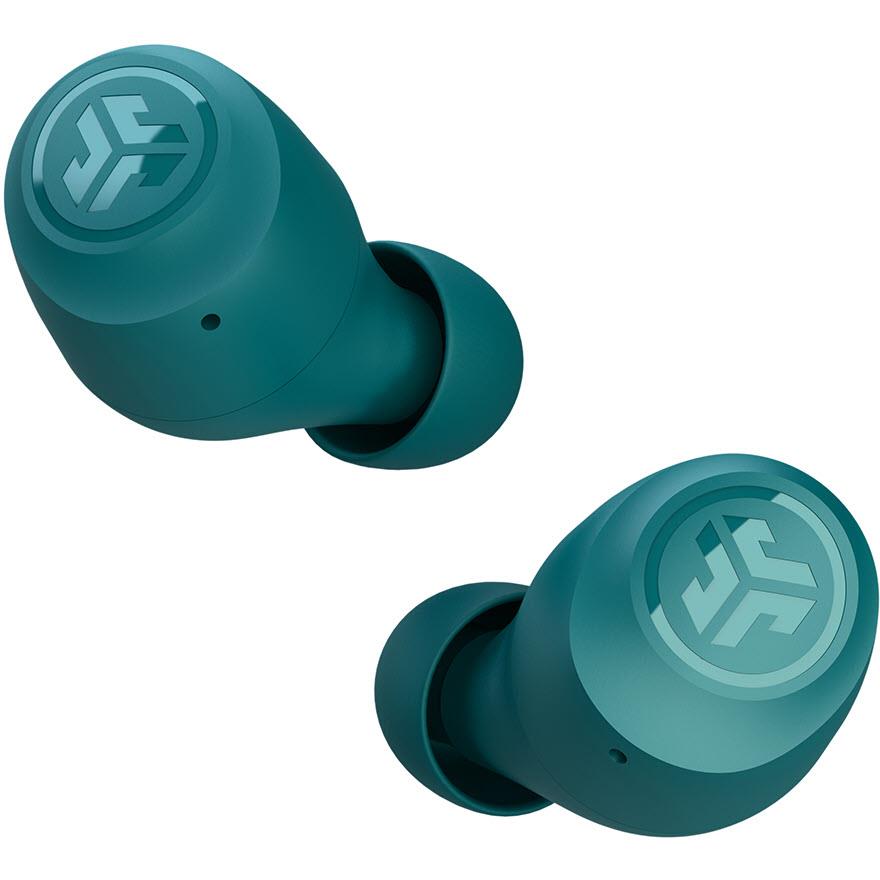 jlab go air pop true wireless in-ear headphones (teal)