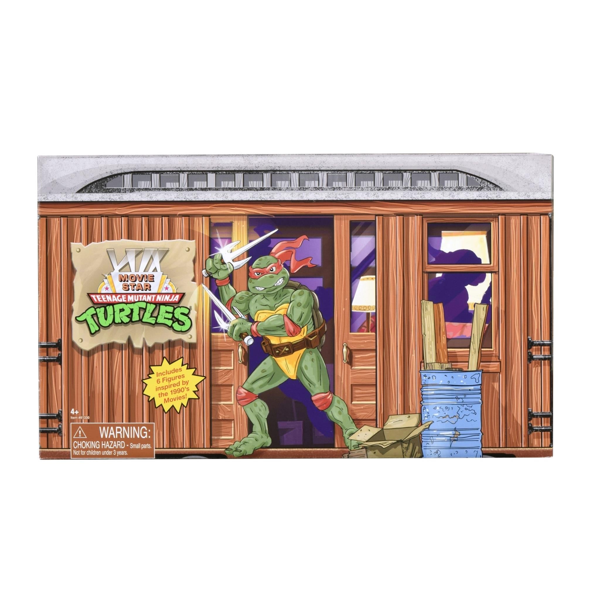 teenage mutant ninja turtles movie star bundle 6-pack