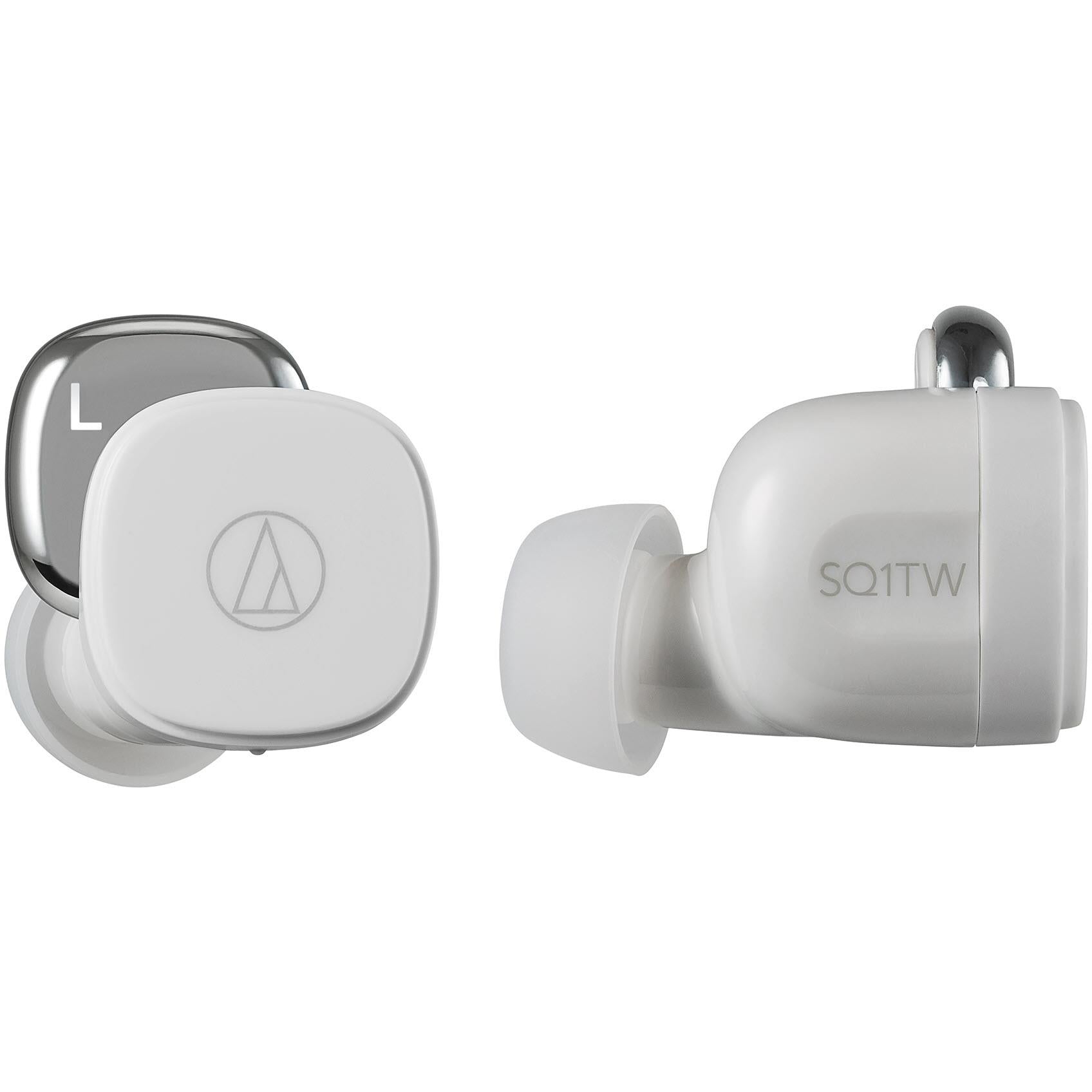 audio technica ath-sq1tw truly wireless in-ear headphones