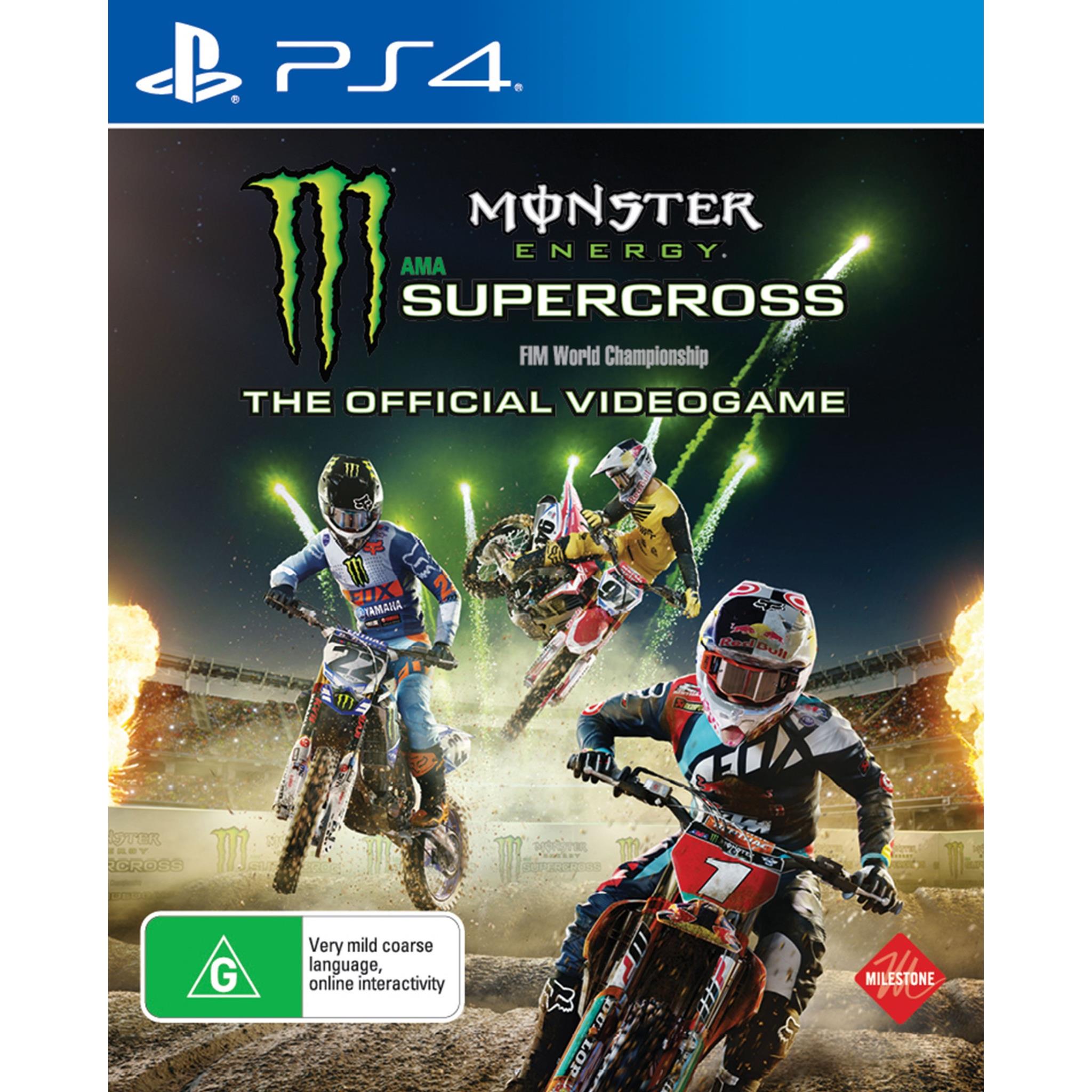 monster energy supercross - the official videogame
