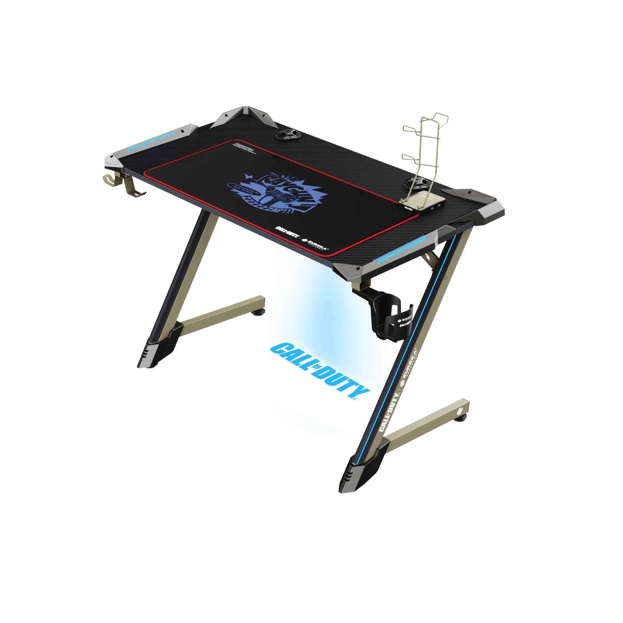 eureka call of duty uav gaming desk