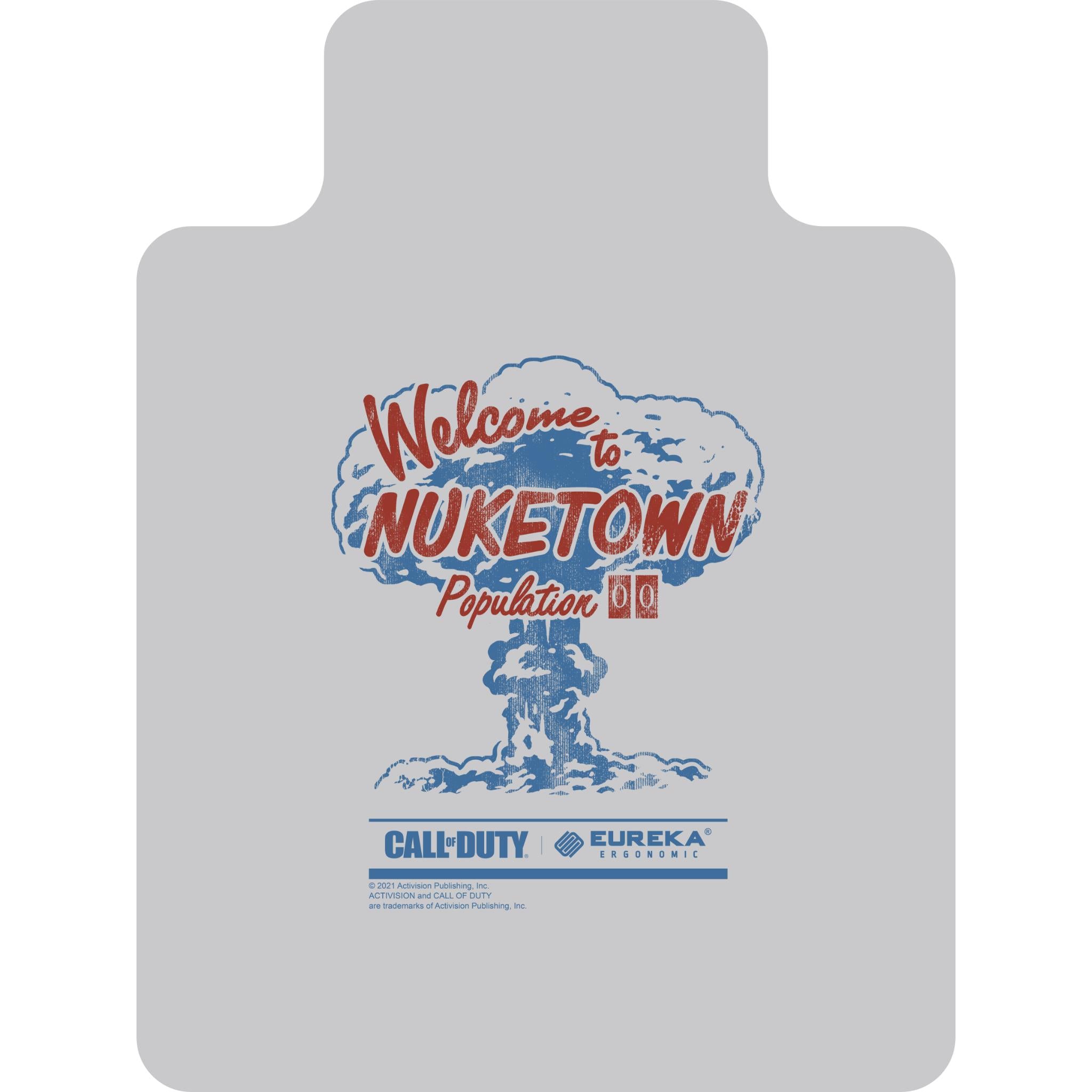 eureka call of duty cold war nuketown floor mat