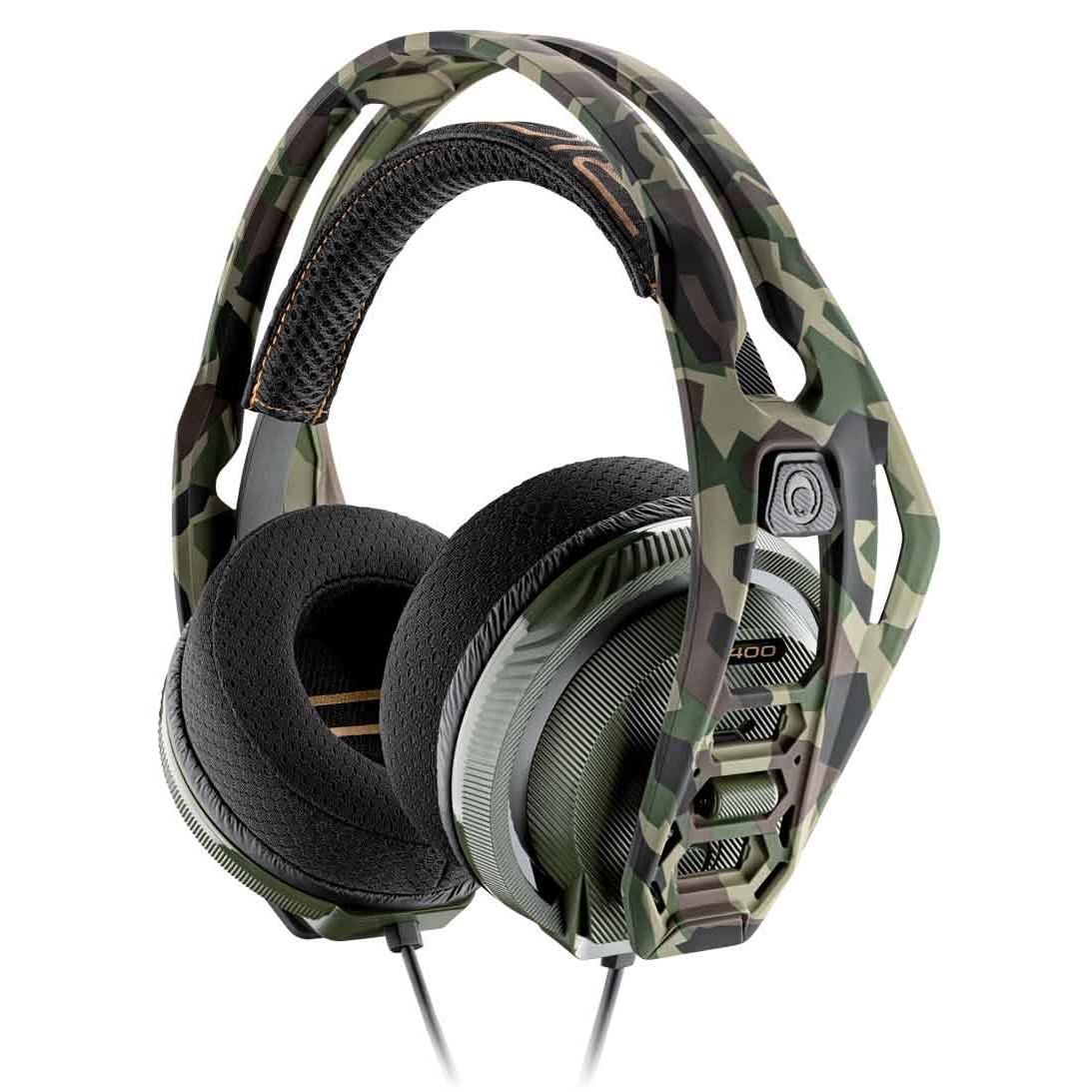 rig 400 ha gaming headset with 3d audio (forest camo)