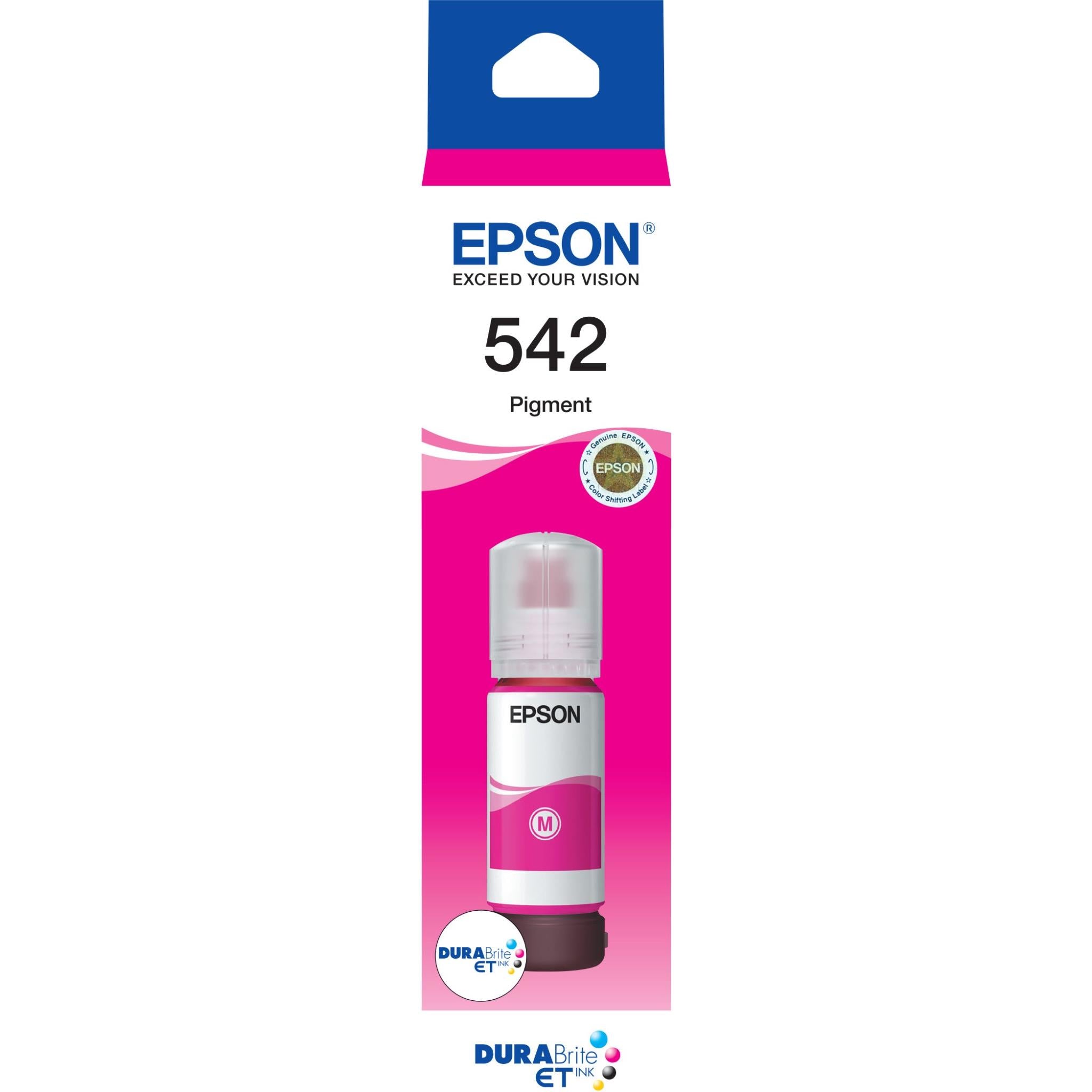 epson t542 durabrite ecotank ink bottle (magenta)