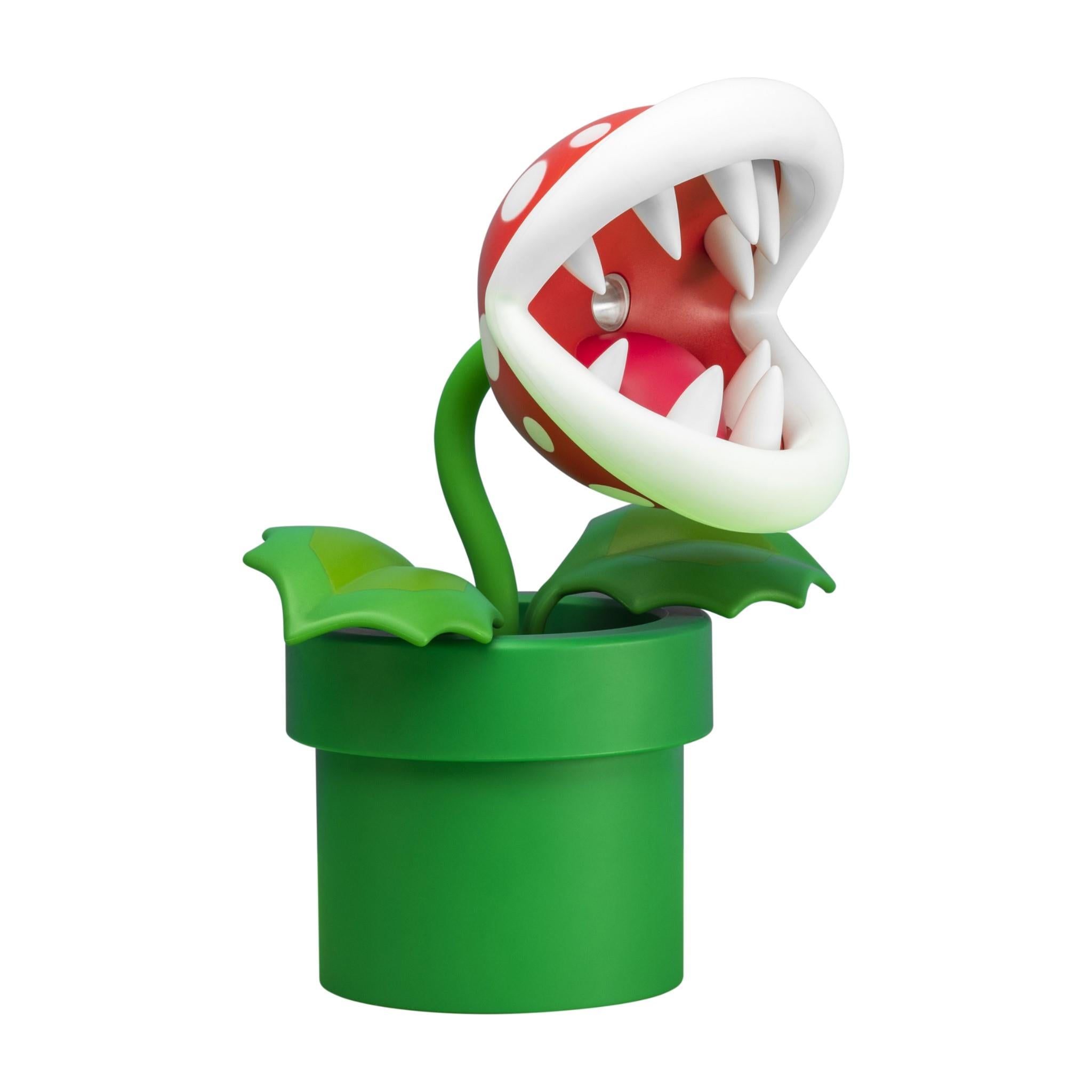 nintendo - super mario piranha plant posable lamp