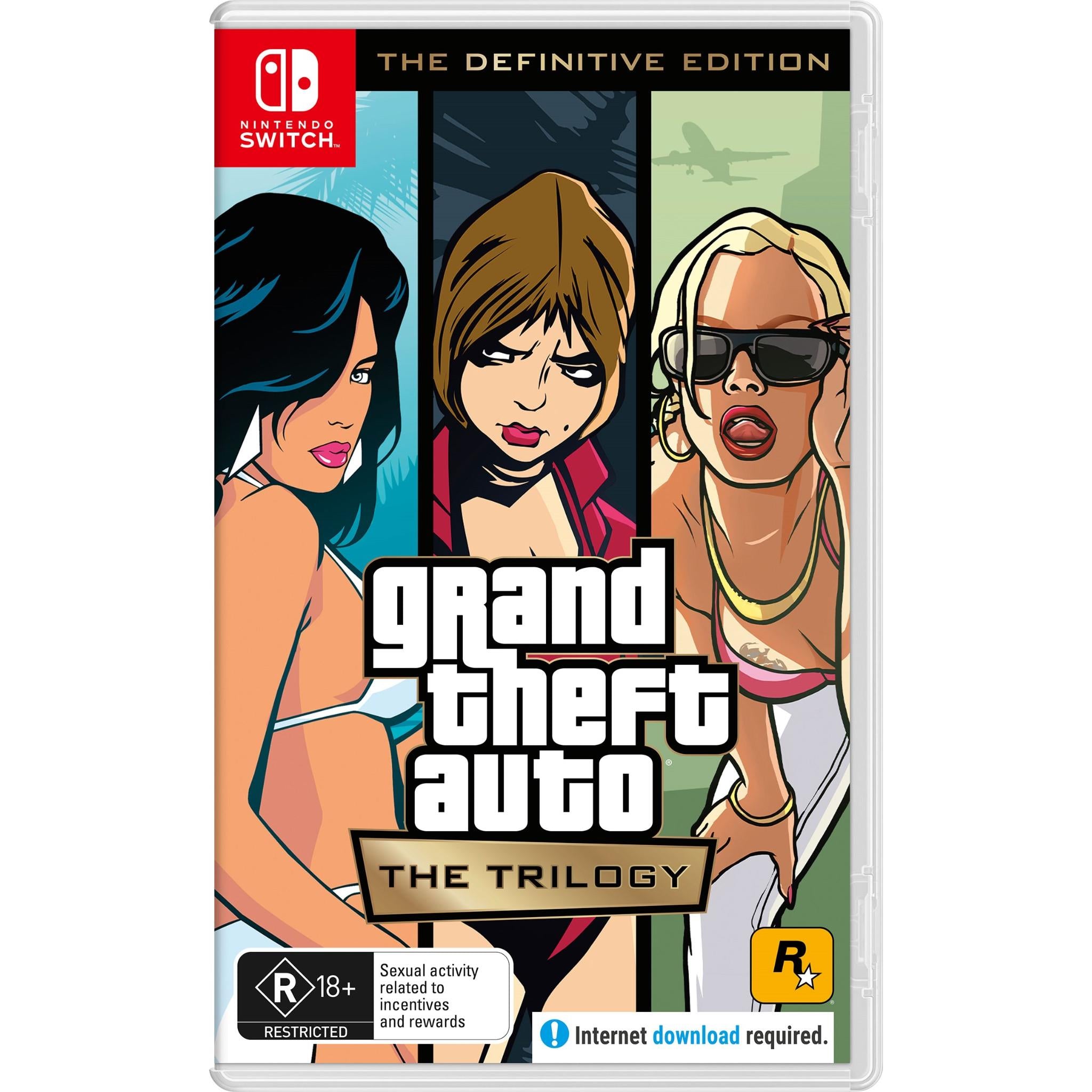 grand theft auto: the trilogy the definitive edition
