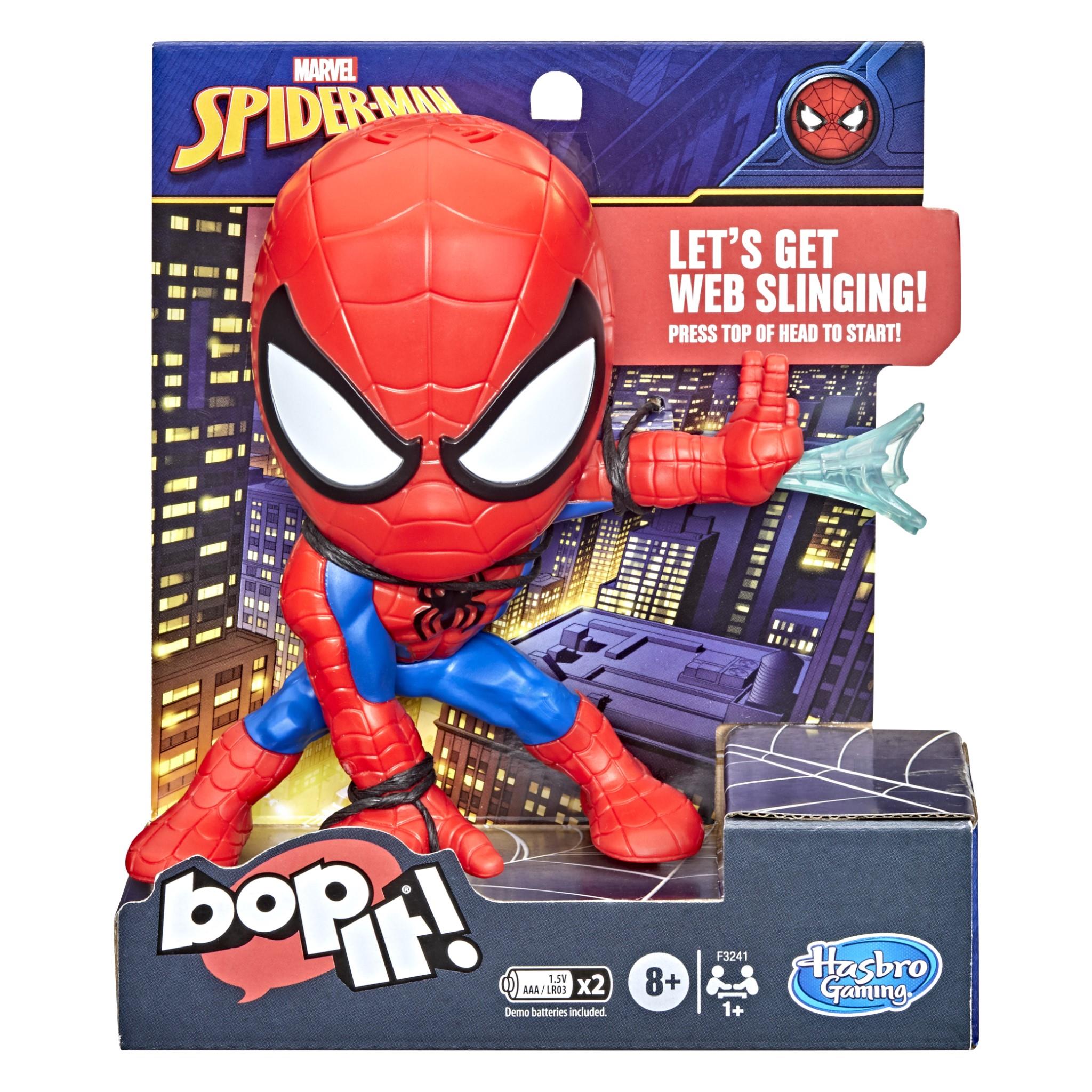 Bop It! Marvel Spider-Man Edition Game - JB Hi-Fi