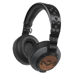 Marley Liberate XLBT Saddle Over-Ear Headphones (Black)