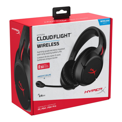 hyperx cloud flight wireless gaming headset ps4