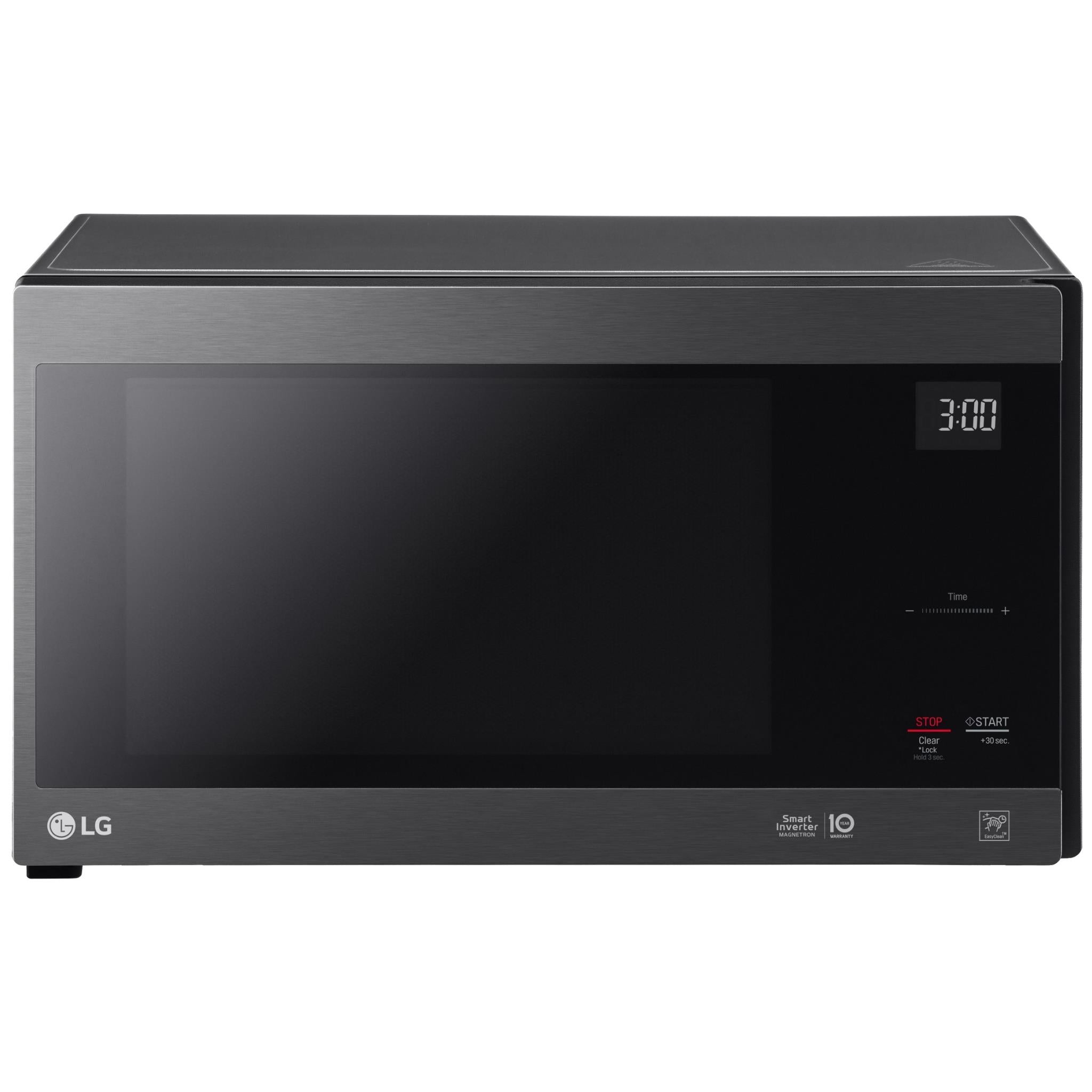 lg ms42960mbb 42l microwave with steam bowl (matte black)