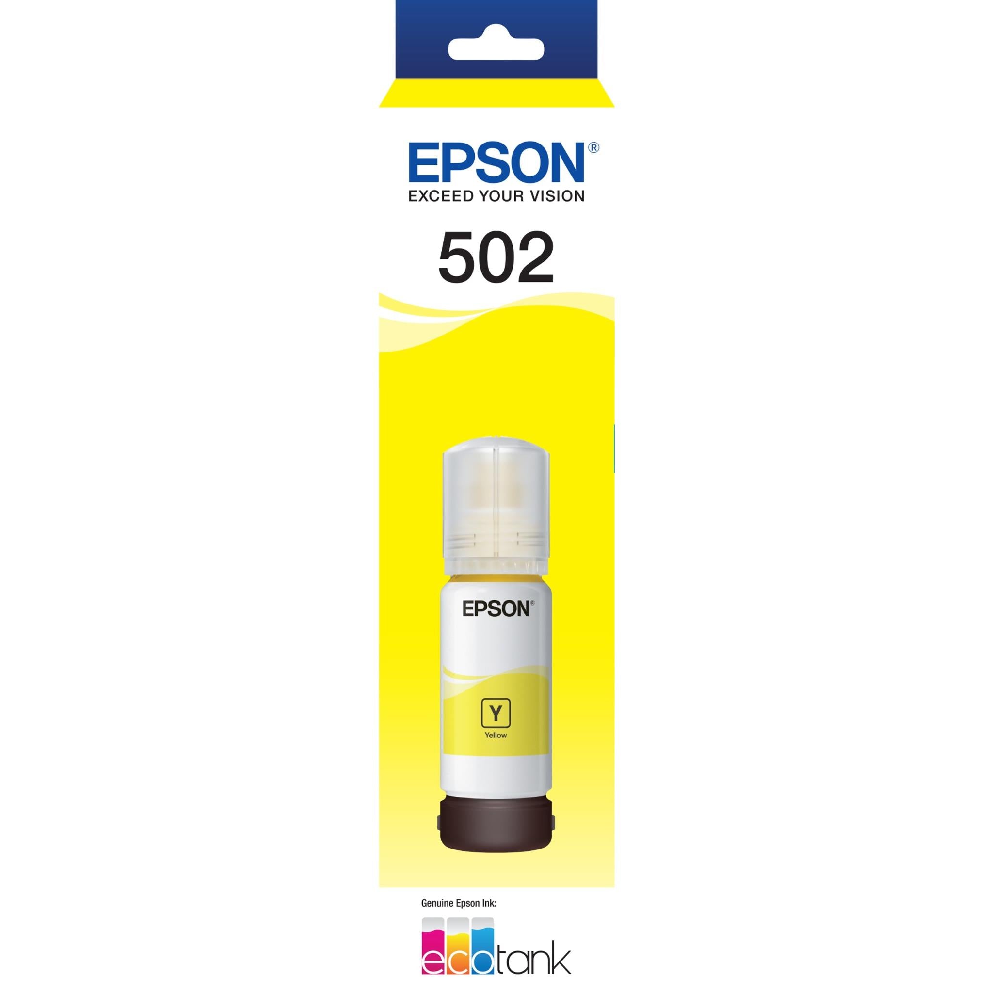 epson t502 ecotank ink bottle (yellow)