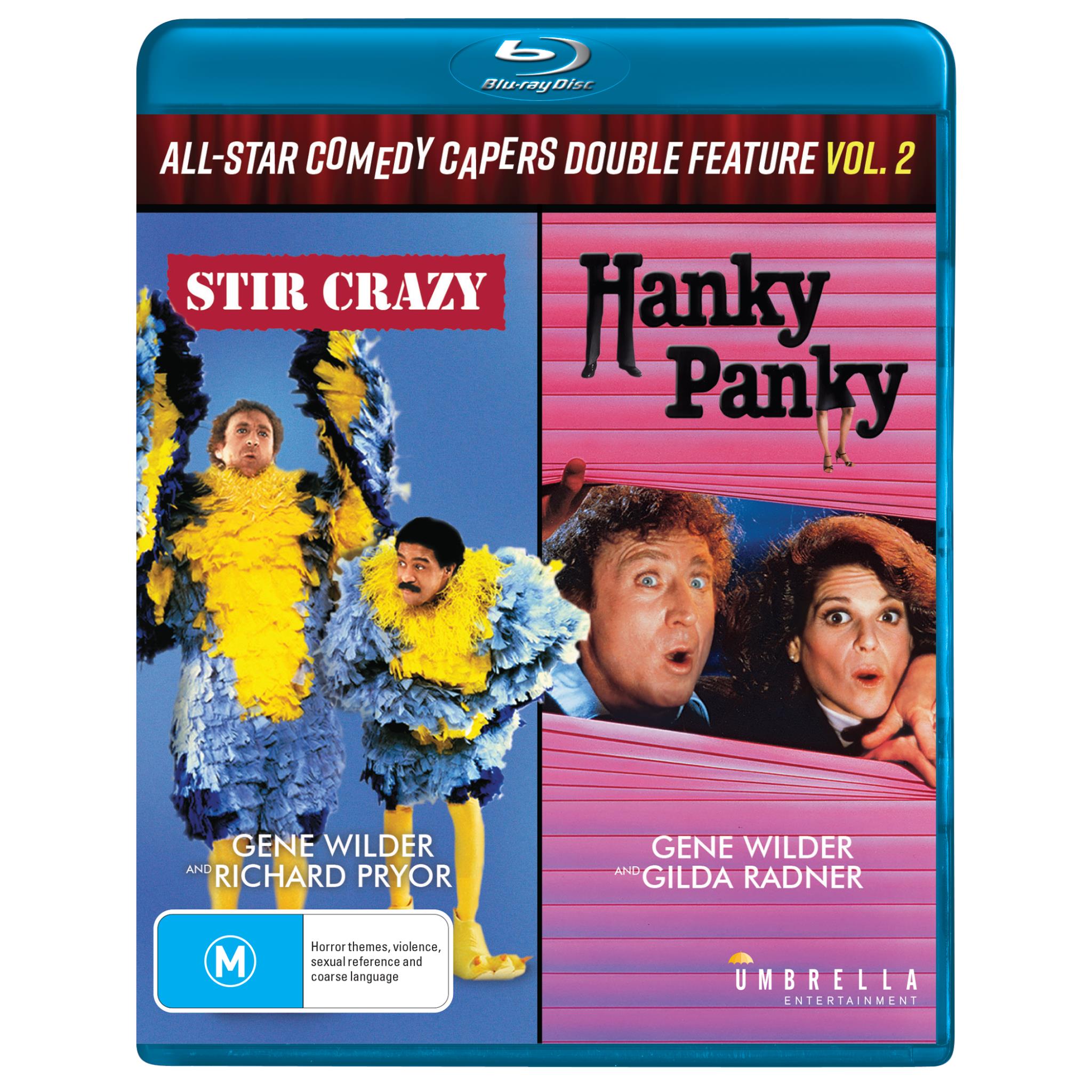stir crazy & hanky panky (all star comedy capers double feature #2)
