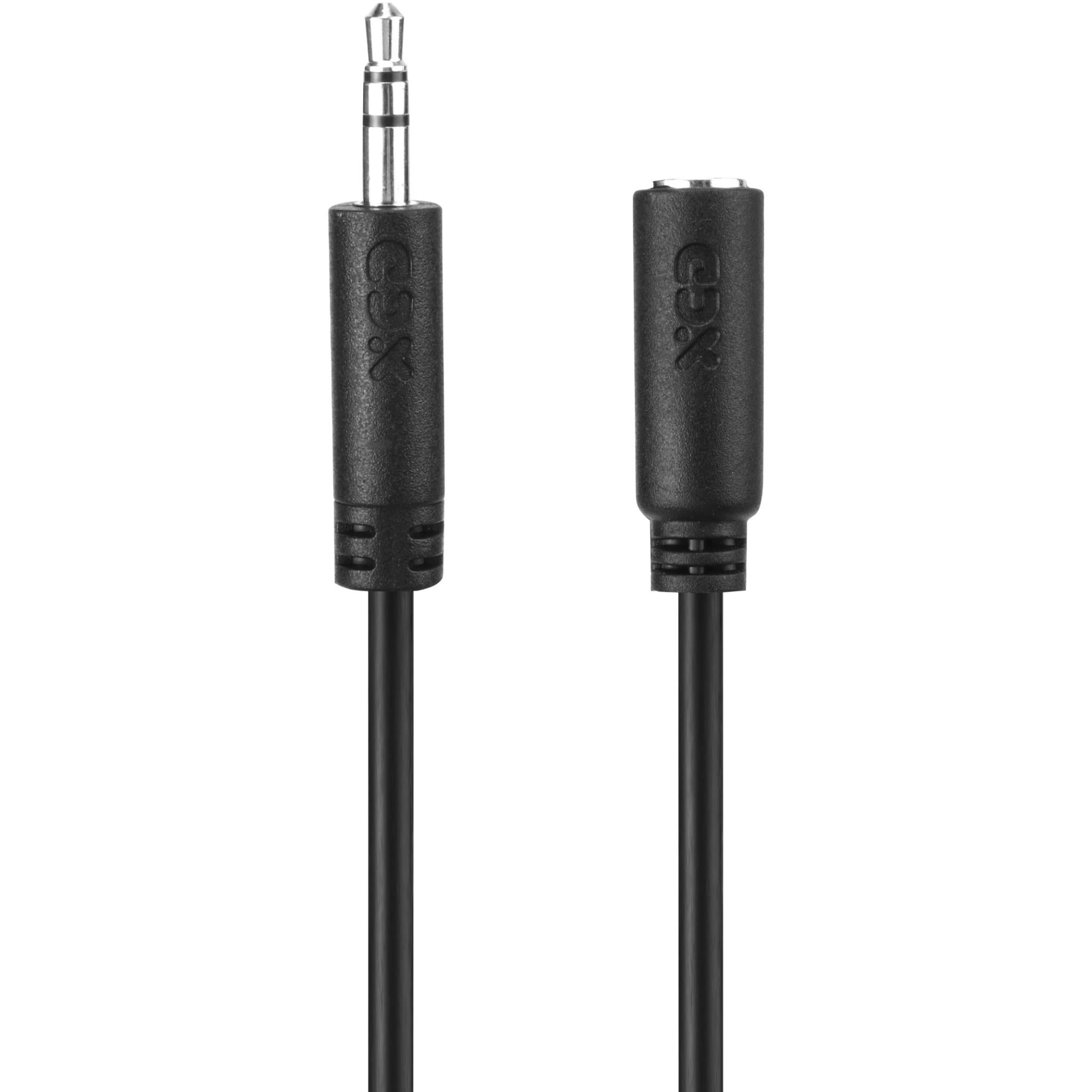 xcd essentials 3.5mm male to female cable 3m